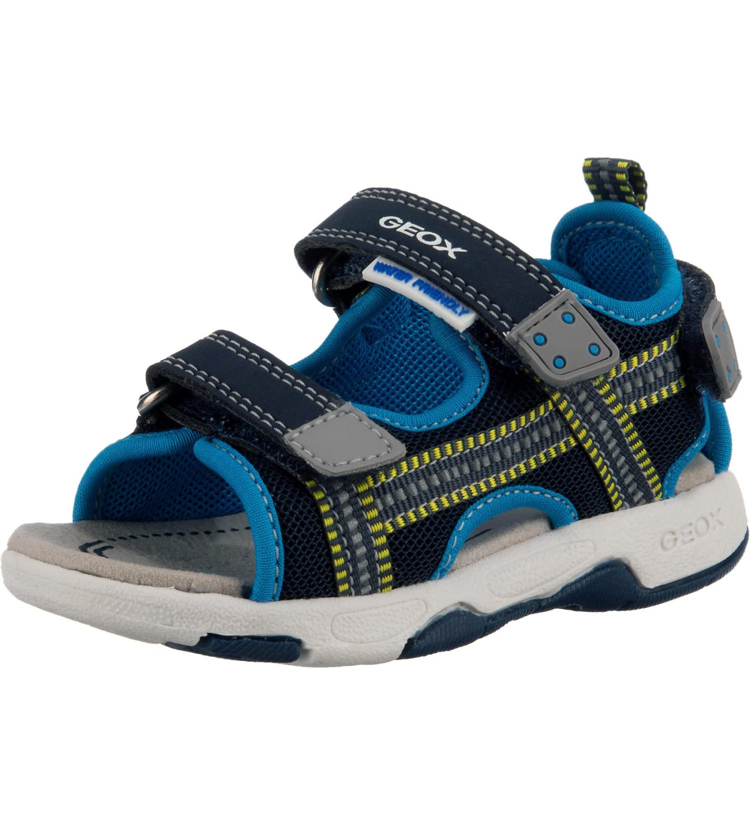 Geox Boy's B Sandal Multy 9 UK Child - Navy Azure - Buy Online on GoSupps.com