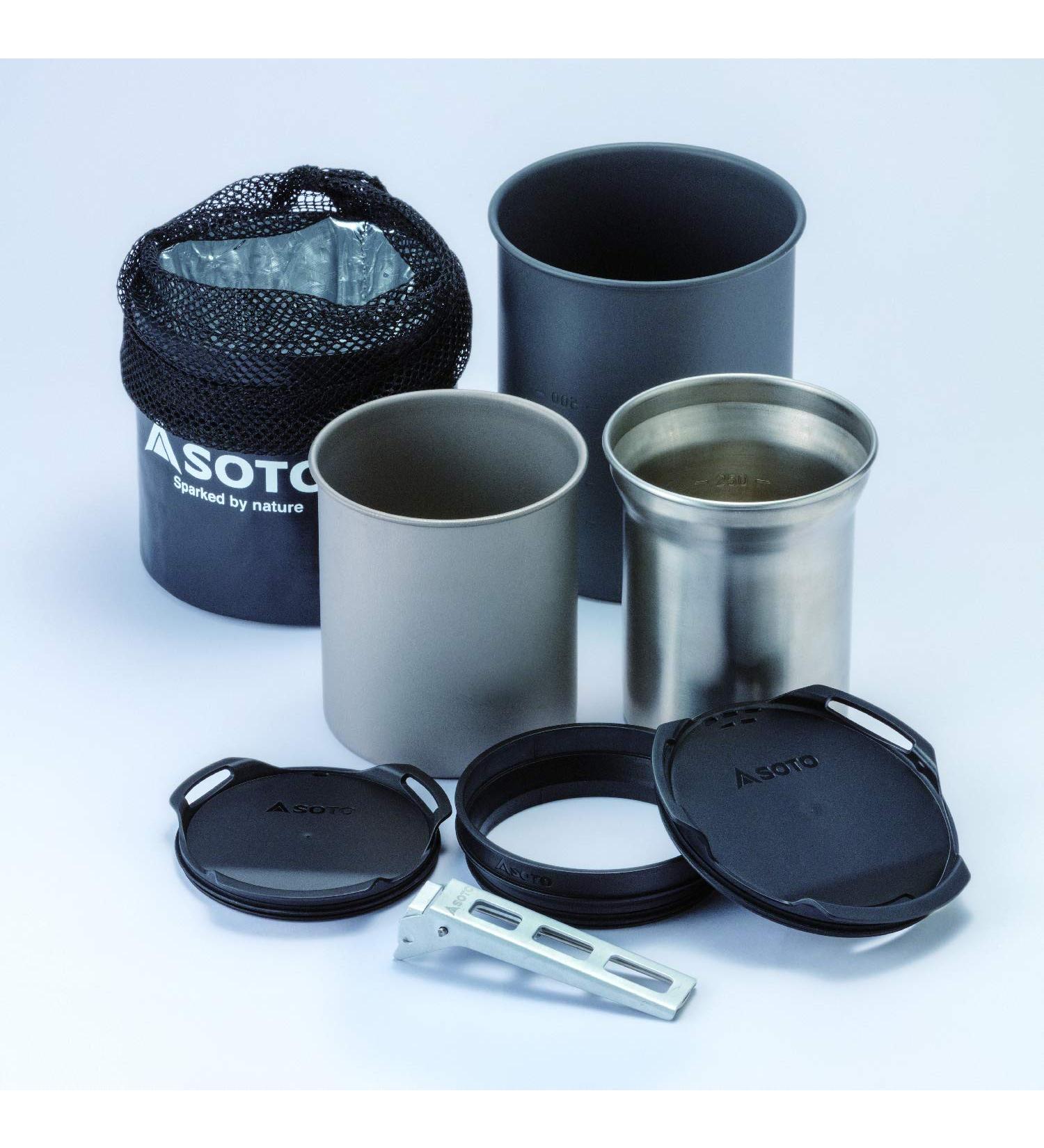 SOTO Thermostack Combo: Ultimate Portable Cooking Solution - Buy Online on GoSupps.com