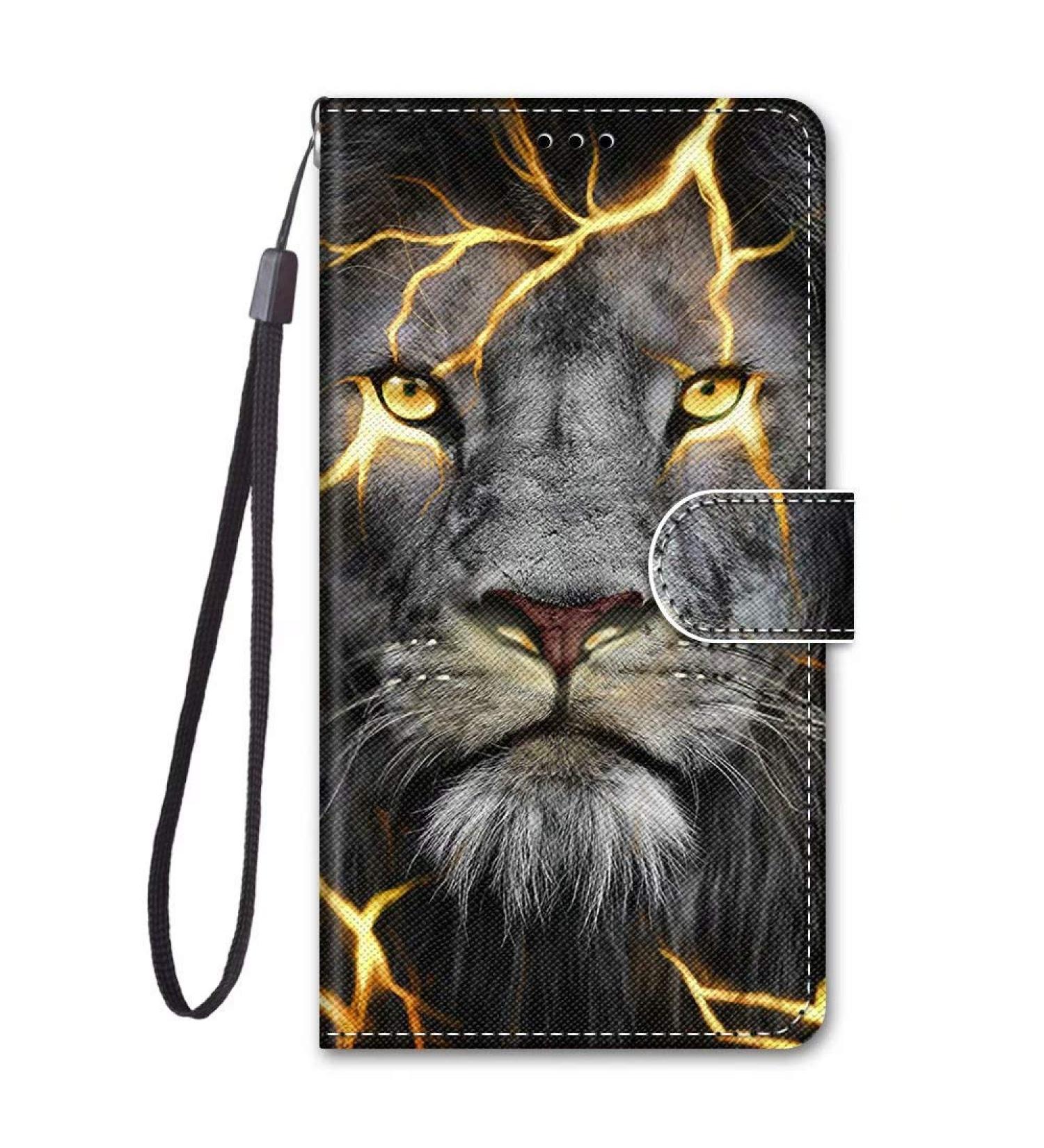 Miagon Full Body Case for Samsung Galaxy S21 Plus Colorful Pattern Design PU Leather Flip Wallet Case Cover with Magnetic Closure Stand Card Slot Angry Lion Samsung Galaxy S21 Plus Angry Lion - Buy Online on GoSupps.com