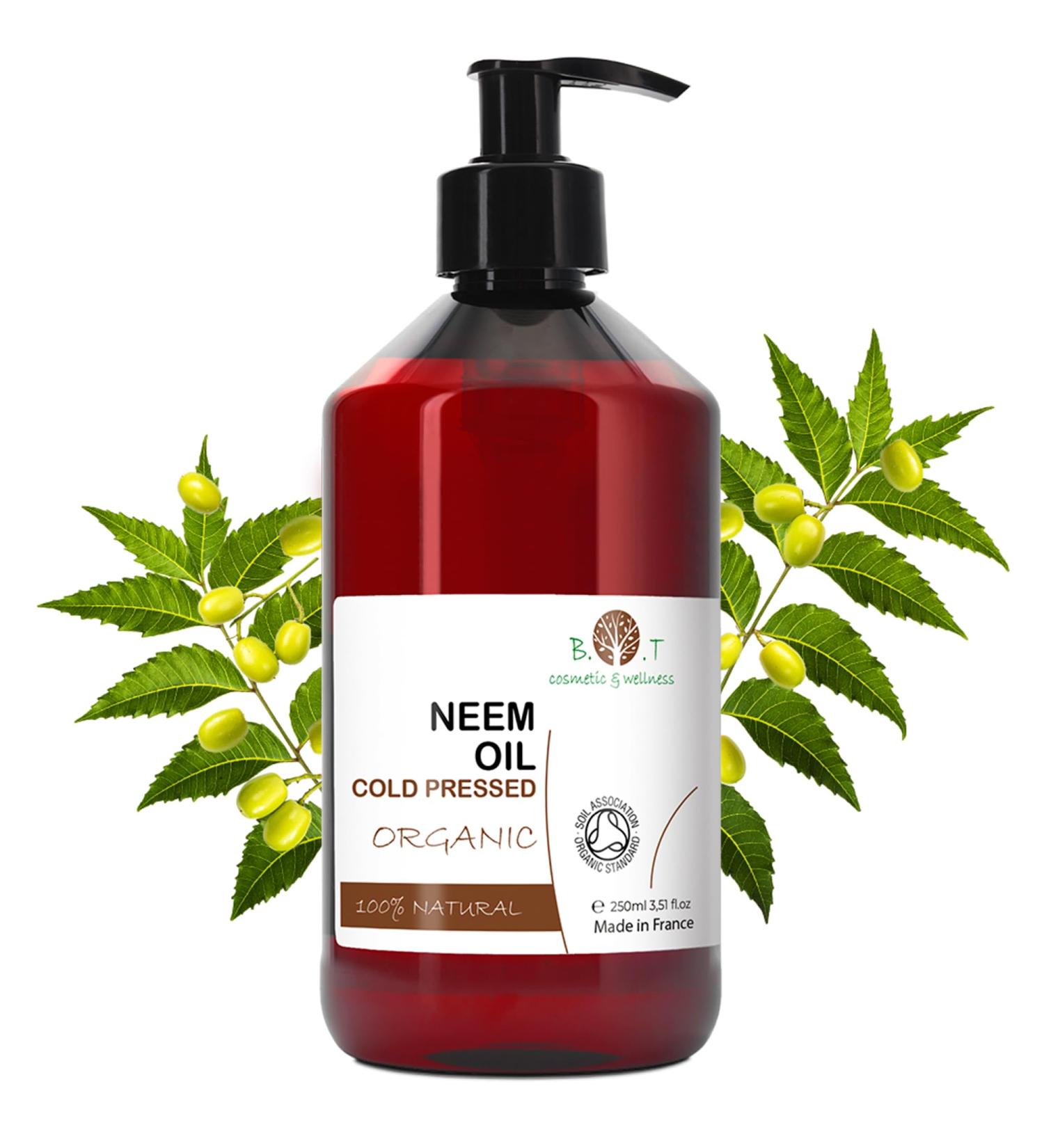 Neem Oil 250ml - Concentrated Pest Control Virgin Oil for Parasite Solutions Economical & Undiluted - Buy Online on GoSupps.com