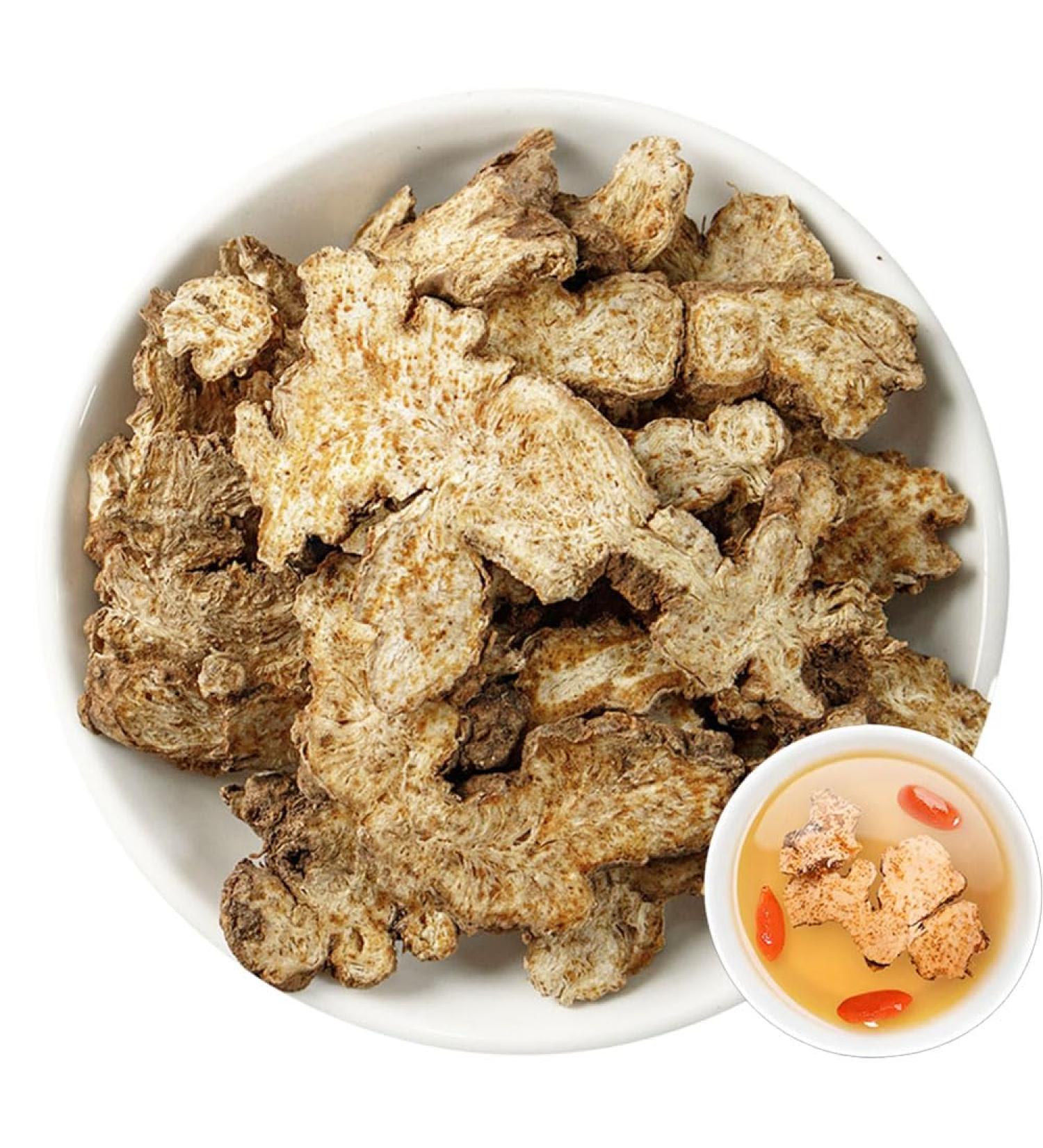 100% Dried White Atractylodes Rhizome Art blanc de la grande t te Arts blancs Arts blancs grande t te 120G/4.23oz - Buy Online on GoSupps.com