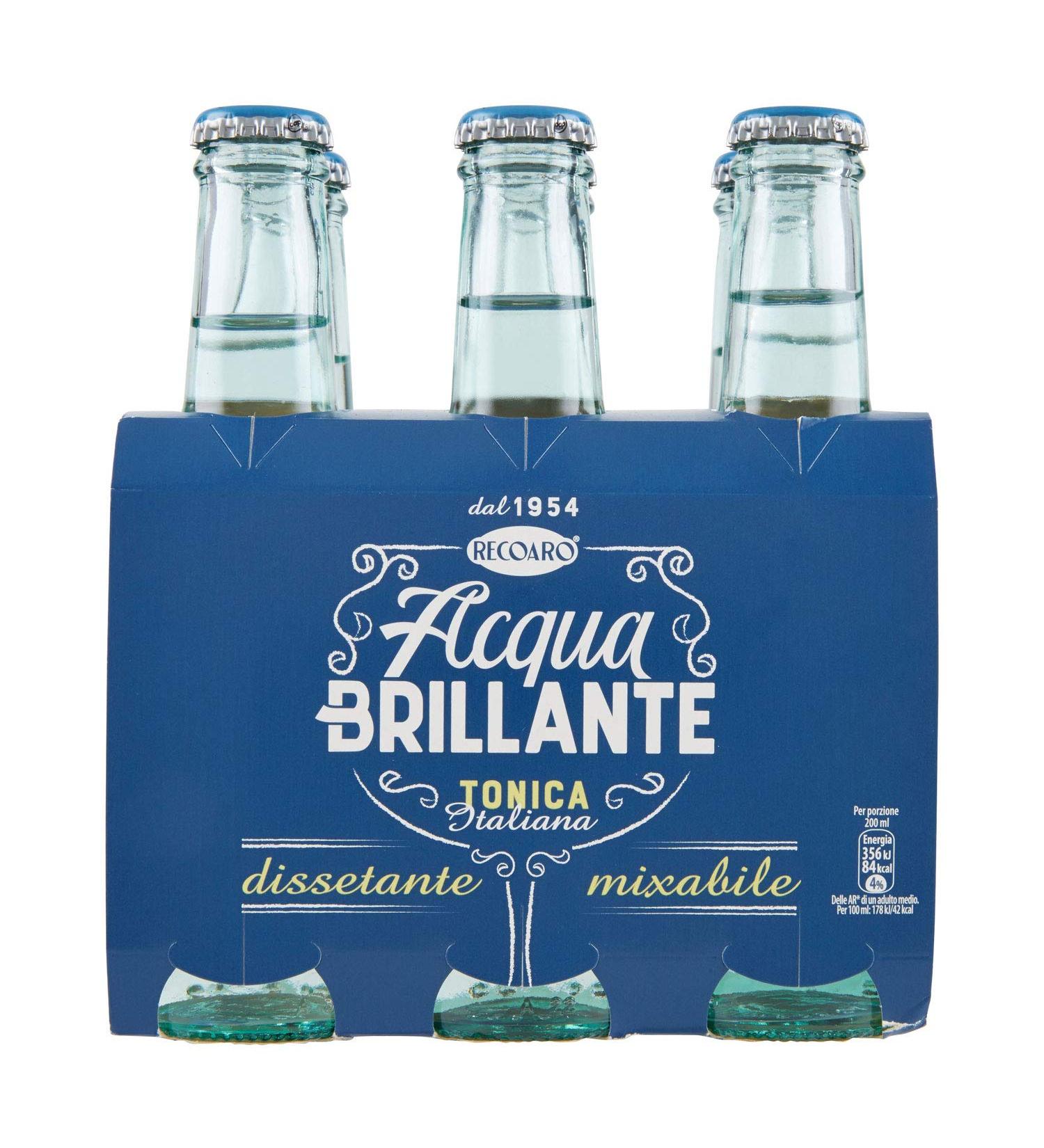 Buy Recoaro Acqua Brilliante - Italian Tonic Pack (6x20cl) | Premium International Shipping - Buy Online on GoSupps.com