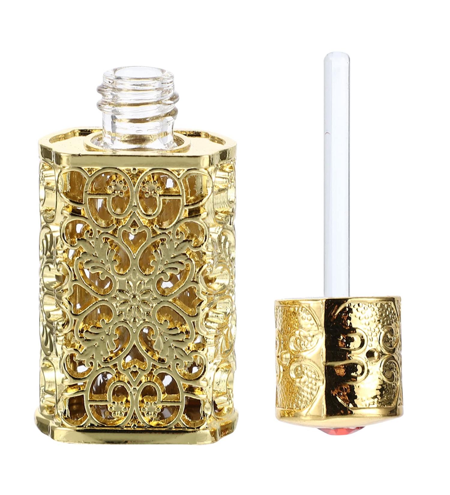 3ml Vintage Perfume Dropper Bottles Diamond Crystal Perfume Bottles Portable Refillable Glass Bottle Travel Essential Oil Bottle for Perfume Essential Oil Liquids - Buy Online on GoSupps.com