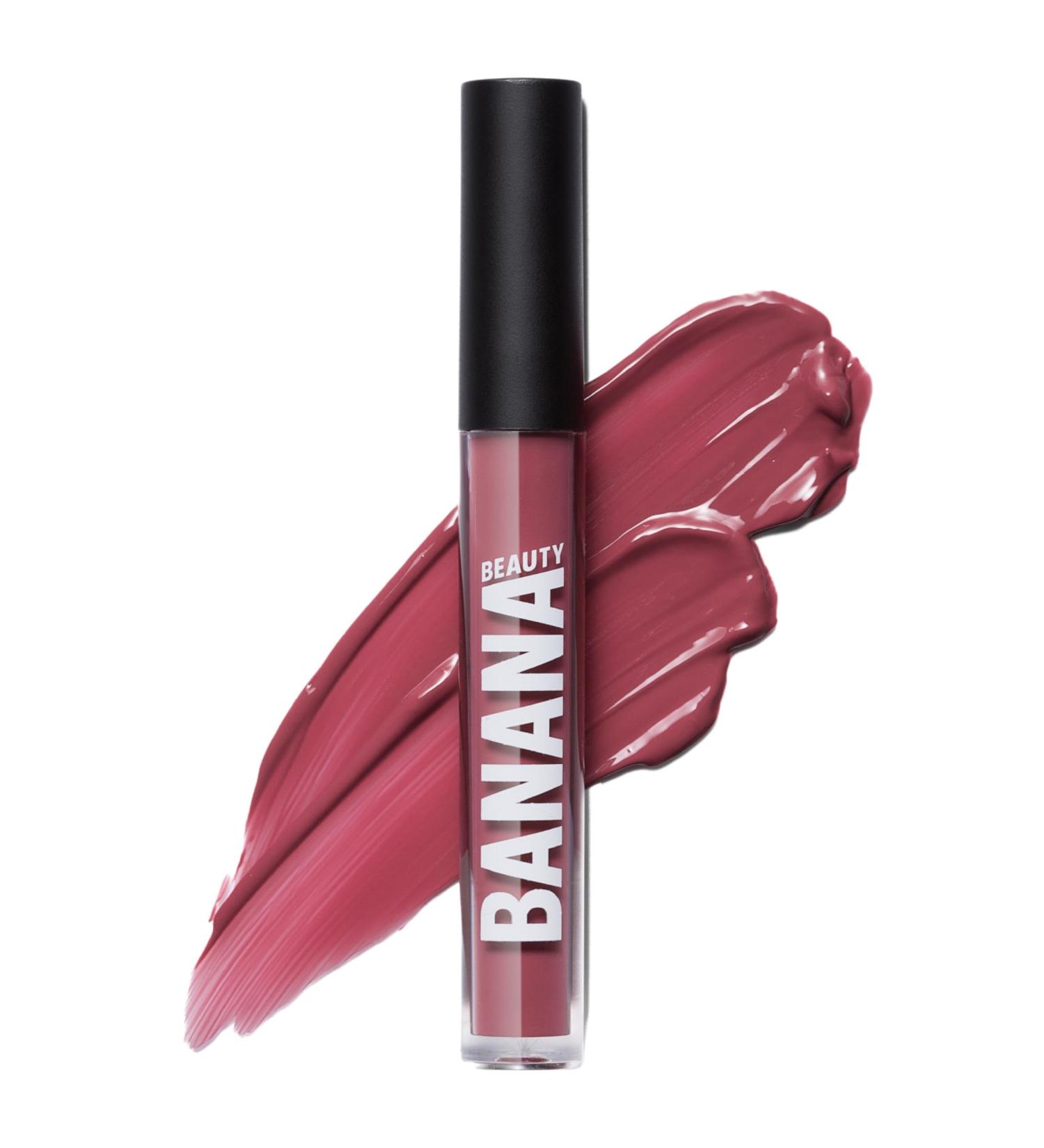 Banana Beauty Lady Licious Semi Matte Liquid Lipstick - 10H Long-Lasting Nourishing Berry Formula for Full Lips - 3ml - Buy Online on GoSupps.com