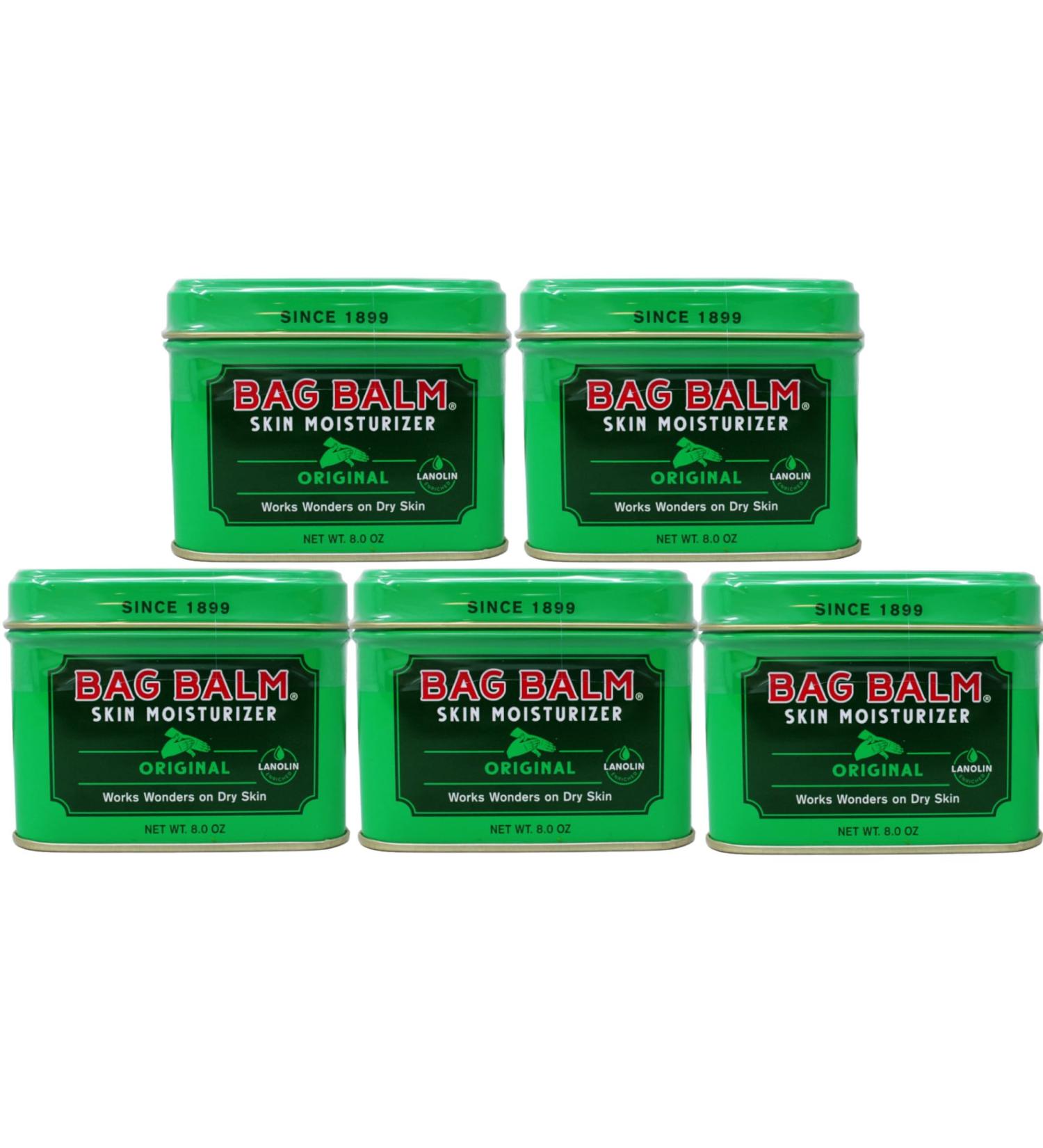 Buy BAG BALM 8 OZ (Pack of 5) - Premium Skin Moisturizer for International Shipping - Buy Online on GoSupps.com