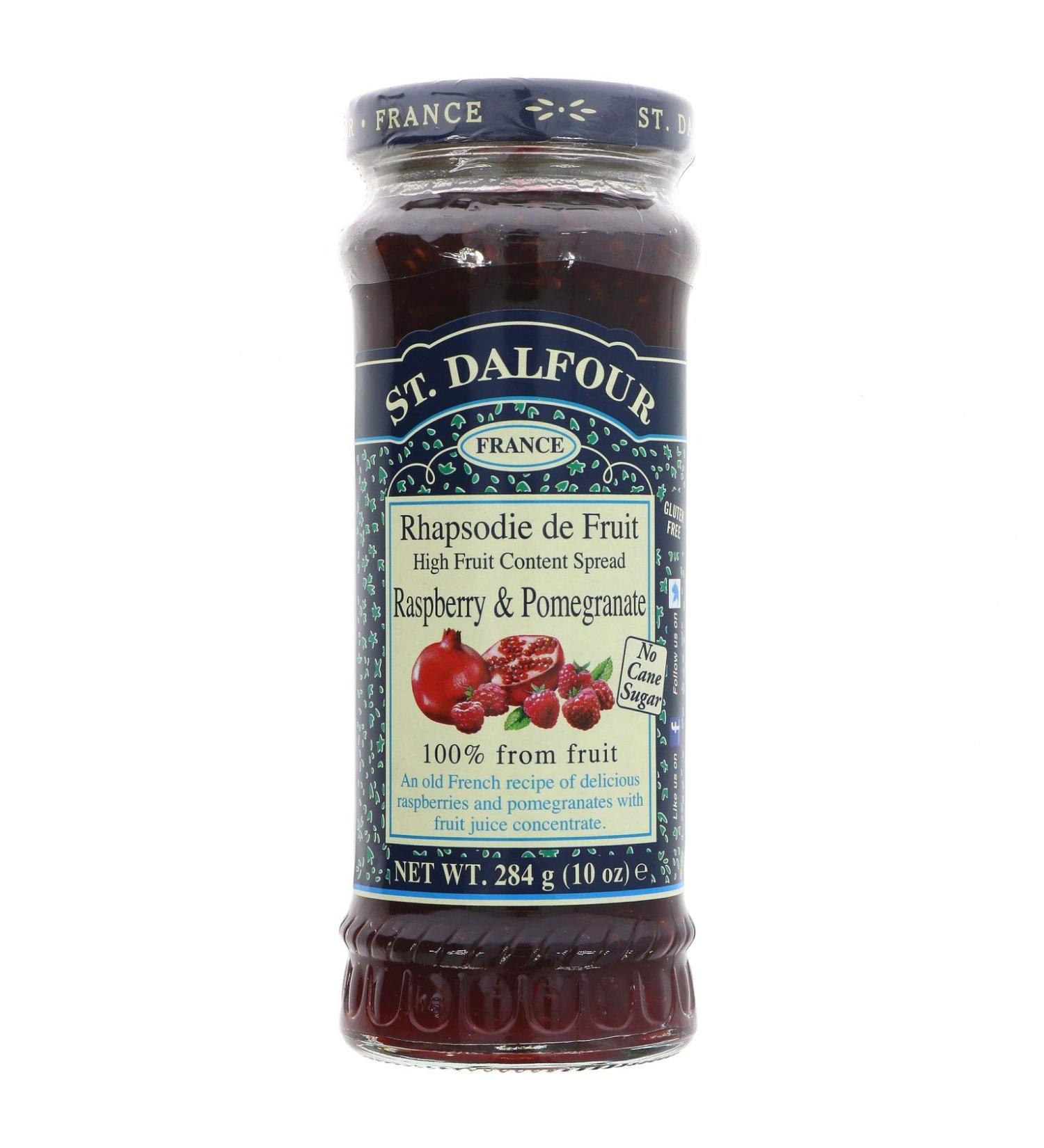 St Dalfour Raspberry & Pomegranate Spread 284g - Buy Online on GoSupps.com