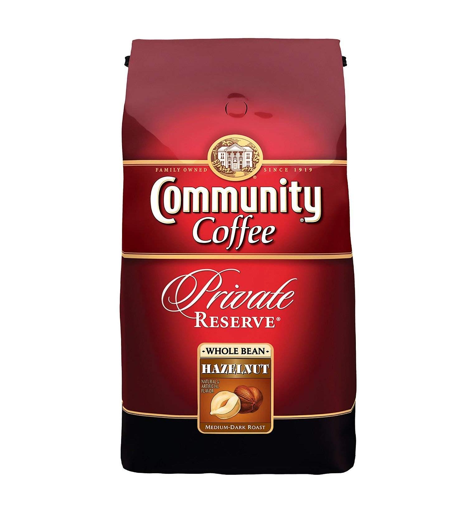 Community Coffee Private Reserve Whole Bean Hazelnut (32 oz.)