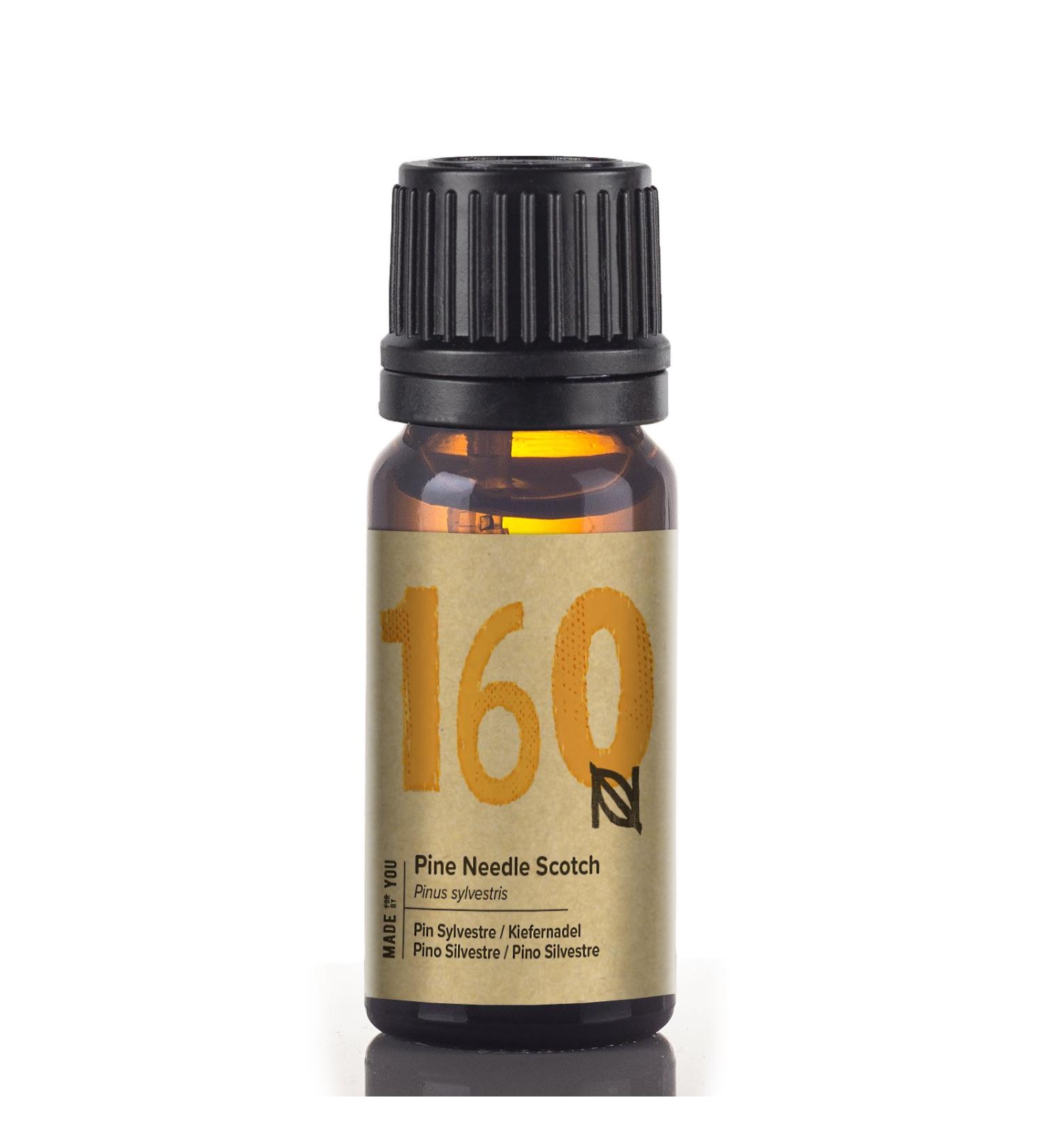 Naissance Scotch Pine Needle Essential Oil (No. 160) - 10ml - 100% Pure Natural - for Aromatherapy in Humidifiers & Diffusers - Buy Online on GoSupps.com