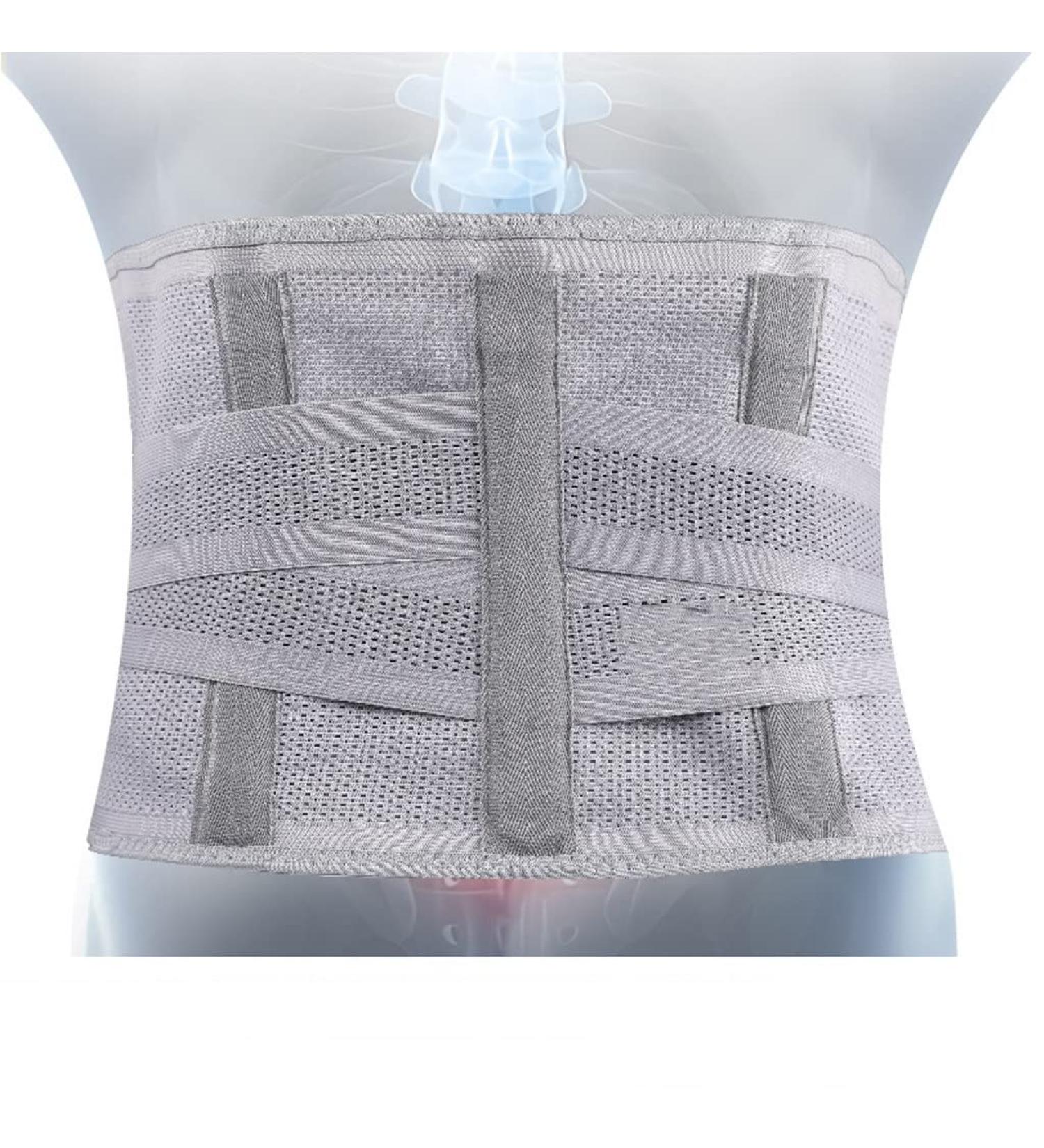 Orthopedic Waist Back Support Belt Trainer - Corset Sweat Brace for Spine Relief | Sizes S-XL - Buy Online on GoSupps.com