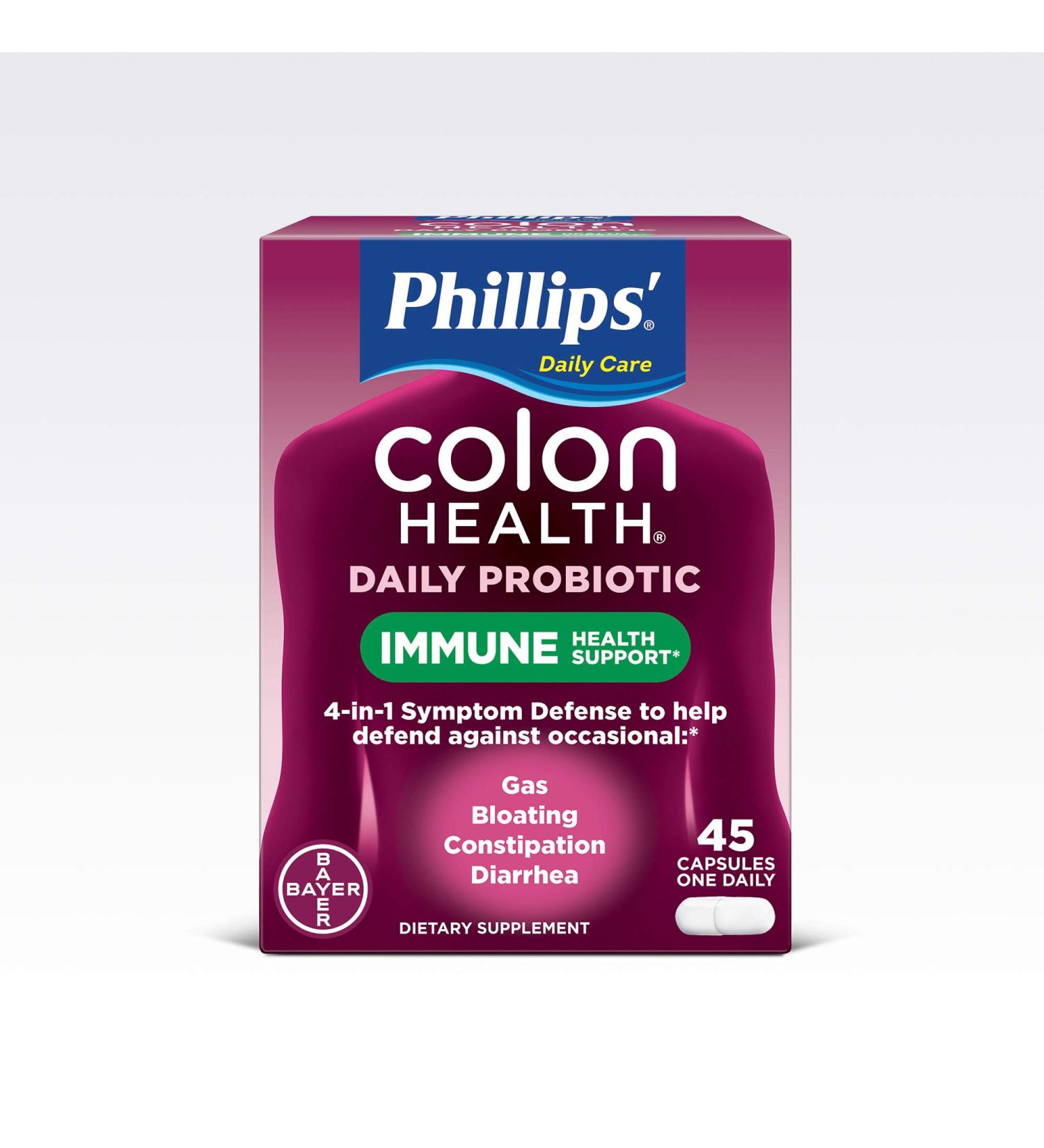 Phillips Colon Health, Probiotic Caps, 45 ct.