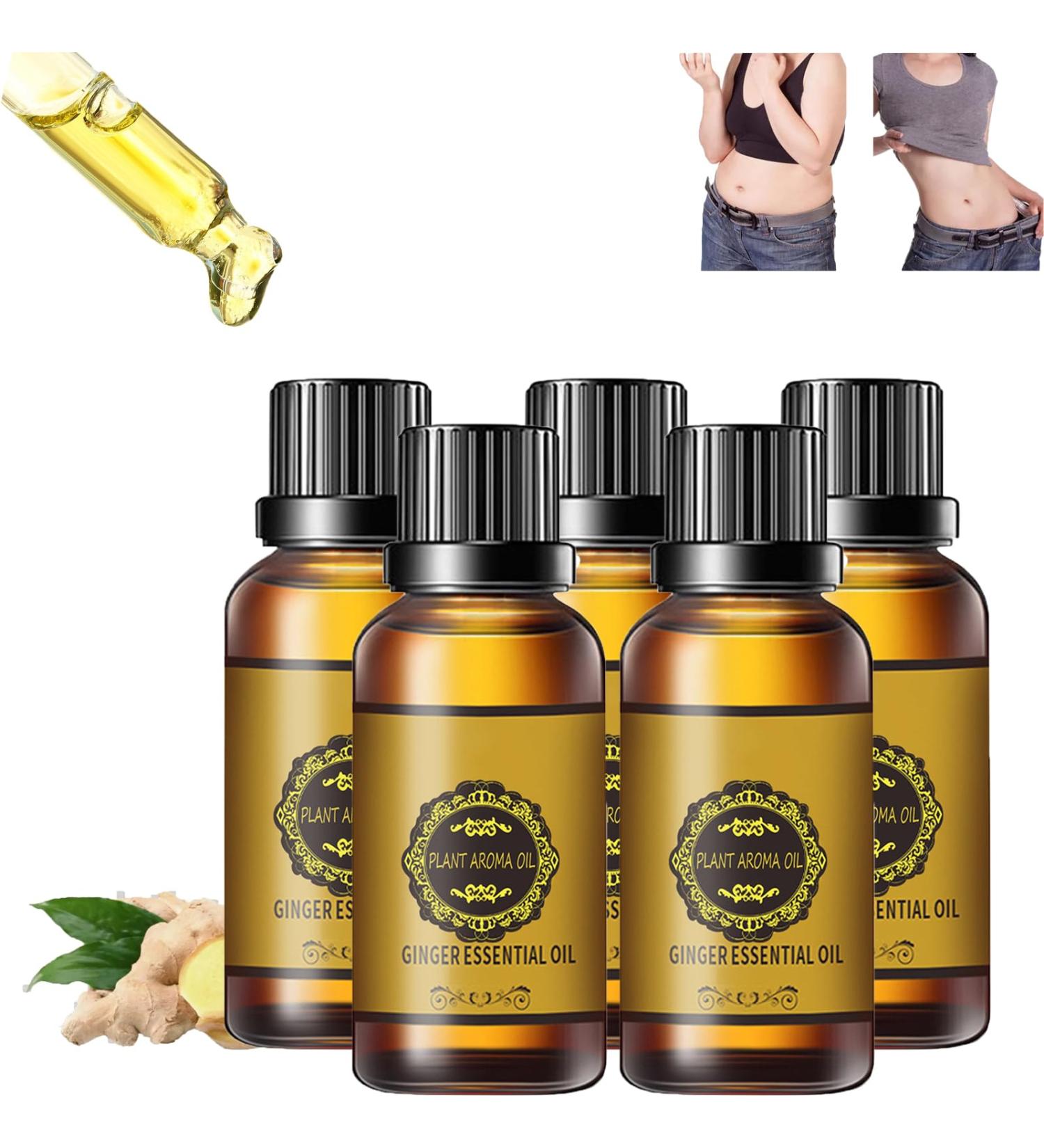 Lovilds Lymphatic Drainage Ginger Oil 10ml - Natural Weight Loss & Essential Oil for Detox & Wellness | International Shipping - Buy Online on GoSupps.com