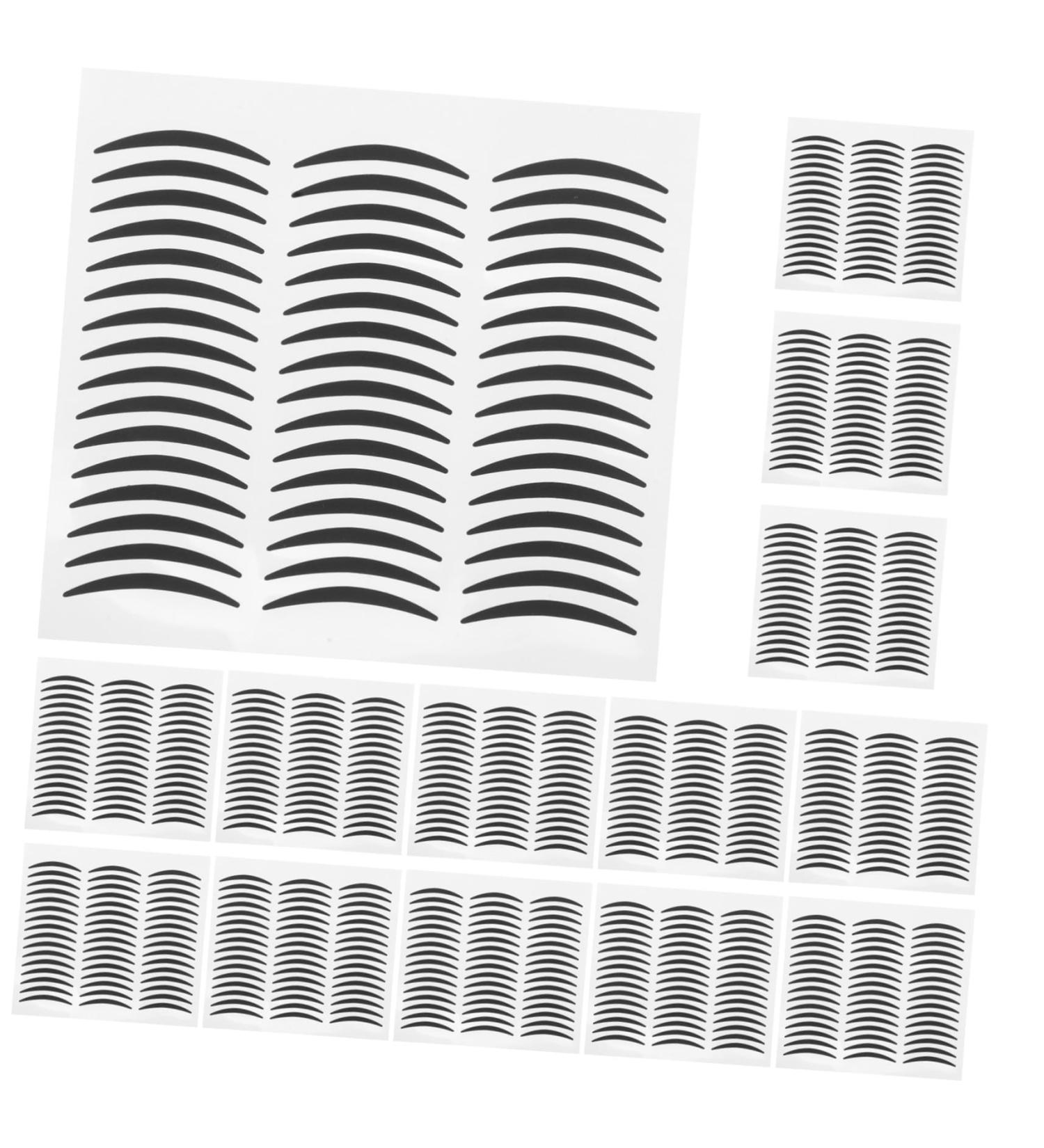 20 feuilles Lot de Autocollants Eye-liner Noir Double Paupi re Stickers Adh sifs Fins pour Maquillage Yeux Smoky Rehausseur Paupi re Confortable Transfert Maquillage Longue Tenue - Buy Online on GoSupps.com