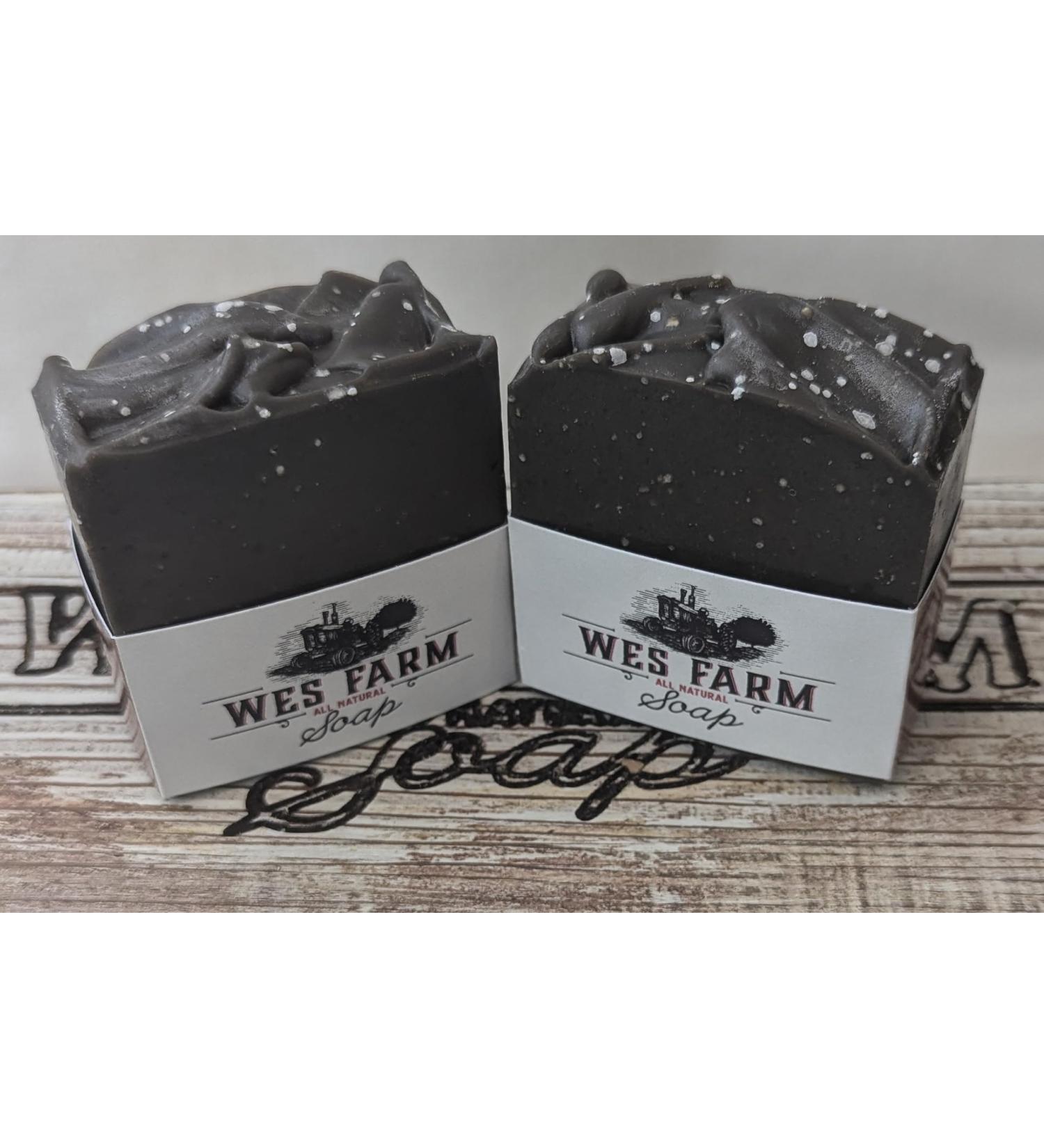 Ultimate Goat Milk Soap - Activated Charcoal & Pine Tar | All-Natural Ingredients Sea Salt Pure Honey & Organic Oils - International Shipping Available - Buy Online on GoSupps.com