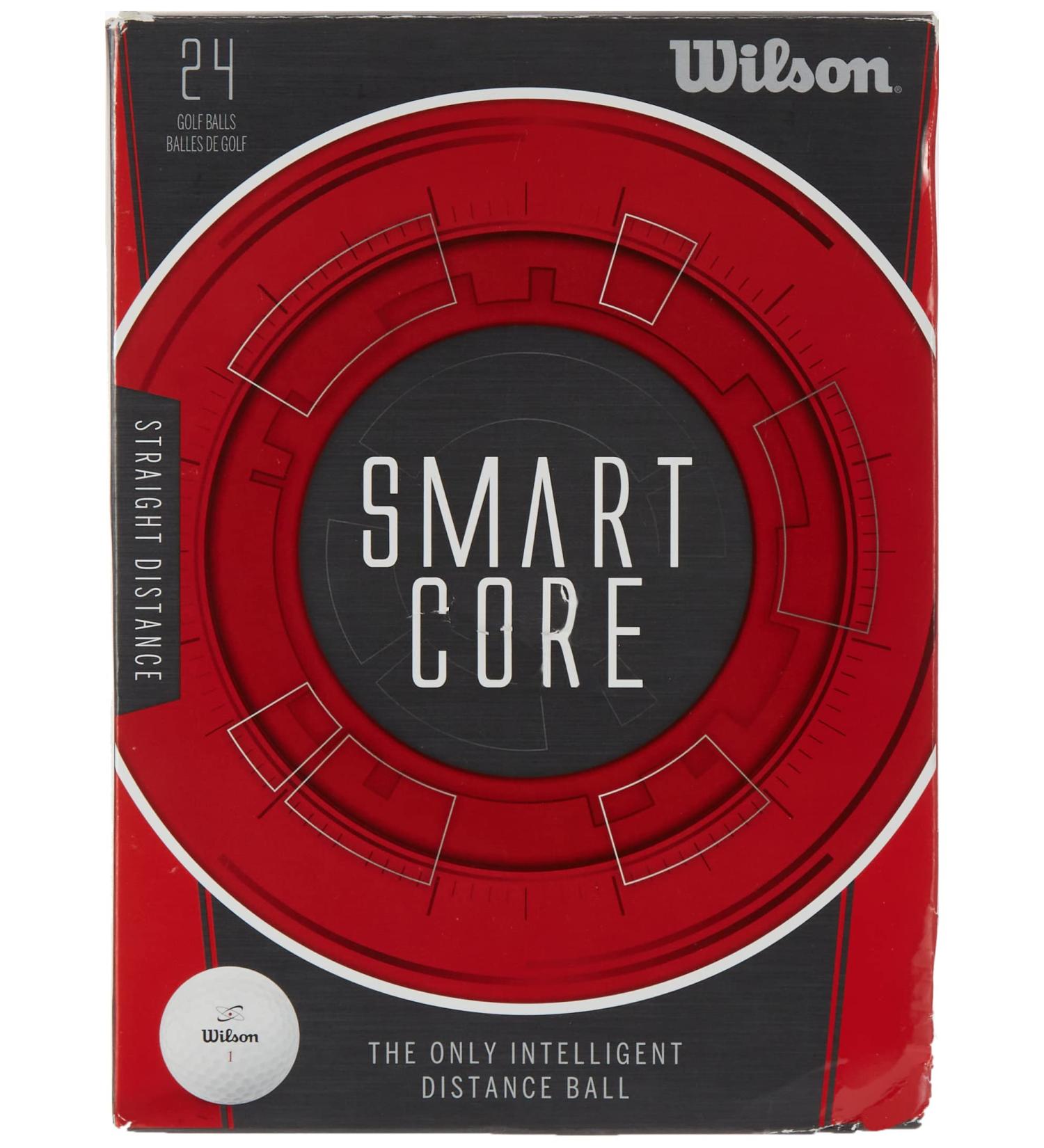 Wilson Smart Core Golf Ball - 24 Pack (White) | Premium Quality Golf Balls - Buy Online on GoSupps.com
