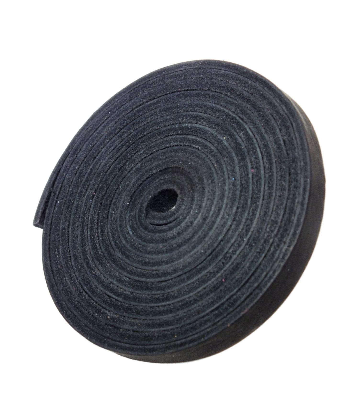 TOFL Genuine Top-Grain Leather Strap - 72 x 3/8 x 1/8 (7-8 oz) - DIY Arts & Crafts, Clothing, Jewelry, Wrapping - Black - Buy Online on GoSupps.com