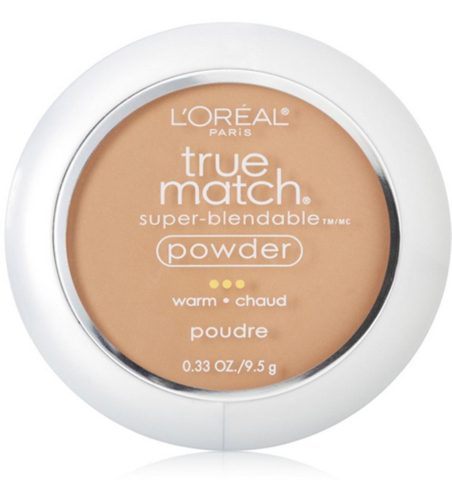 L'Oreal True Match Powder  Sun Beige  W6   0.33 oz