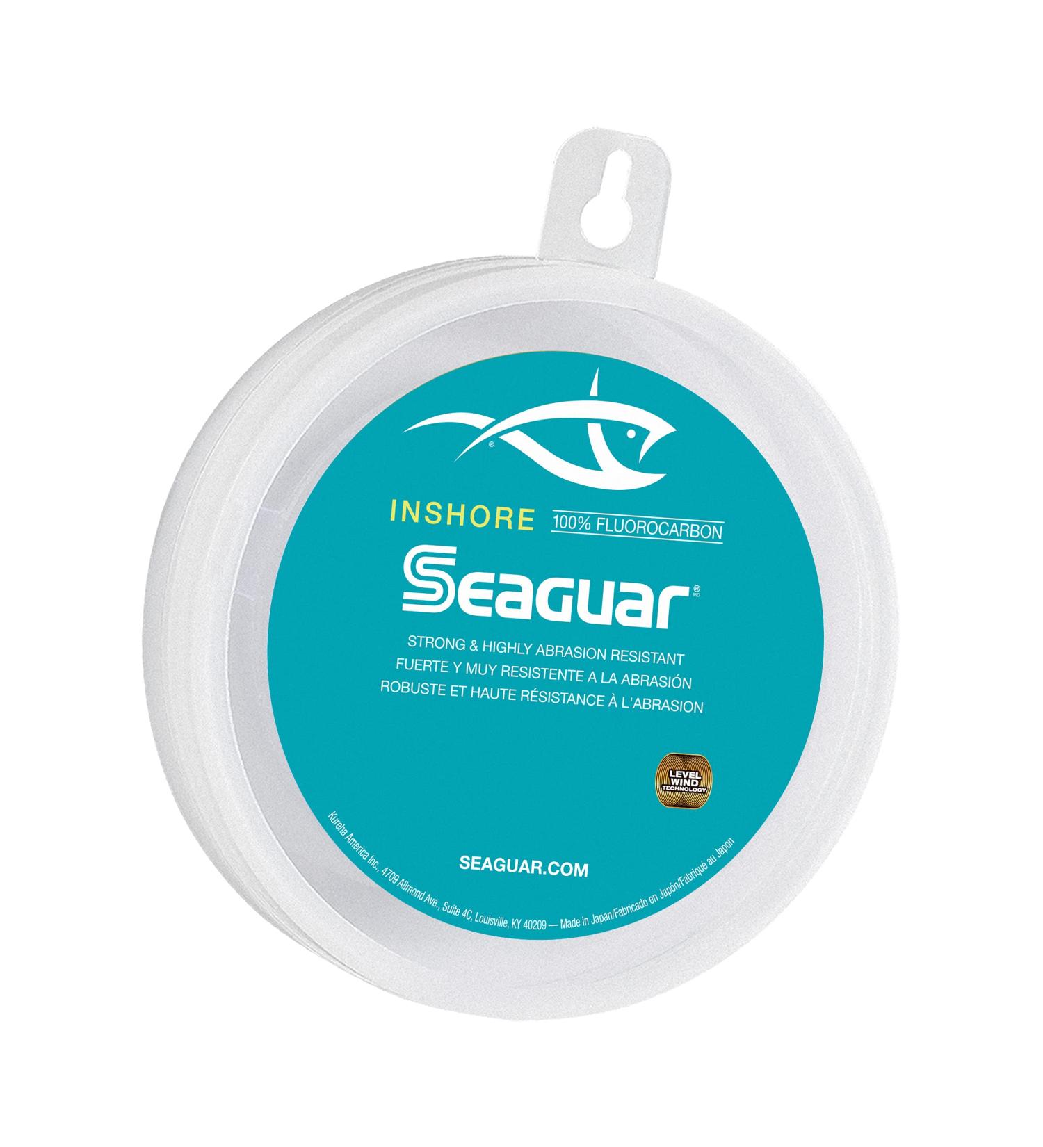Seaguar Inshore Fluorocarbon Fishing Leader - 50lb, 100 Yard Spool - Buy Online on GoSupps.com