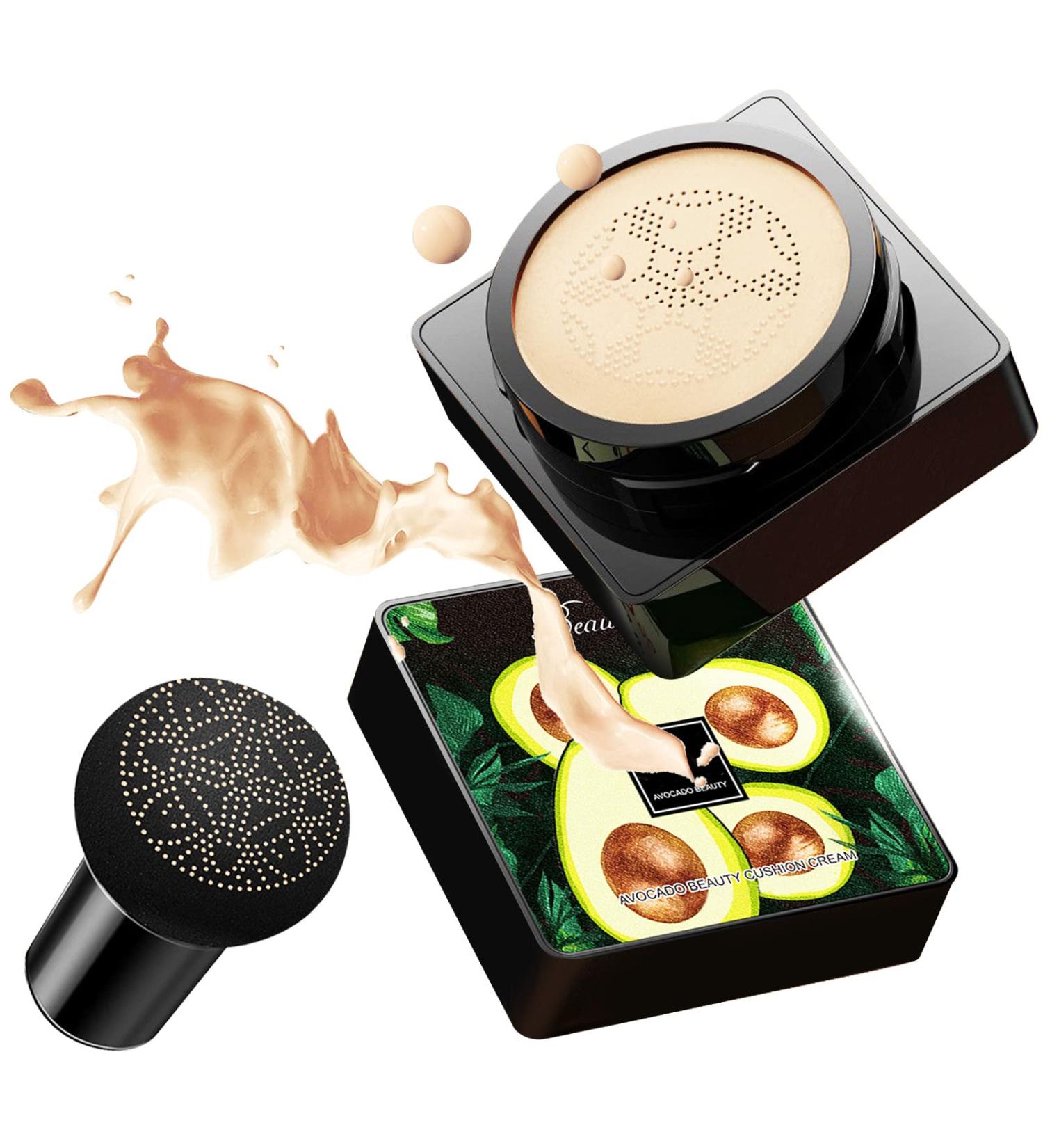 EHIOG Mushroom Head BB Cream CC Cream Air Cushion Face Foundation - Moisturizing & Brightening Formula for Even Skin Tone - Buy Online on GoSupps.com