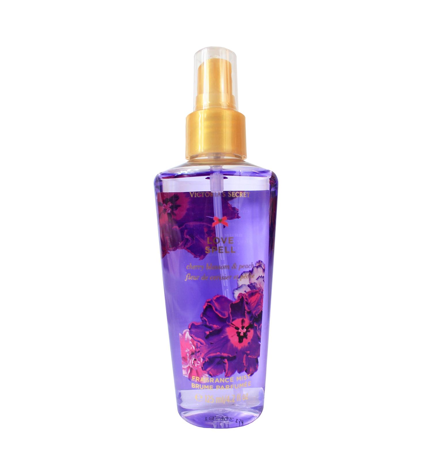 Victoria's Secret Love Spell Cherry Blossom & Peach Fragrance Mist 4.2 Fl. Oz. New