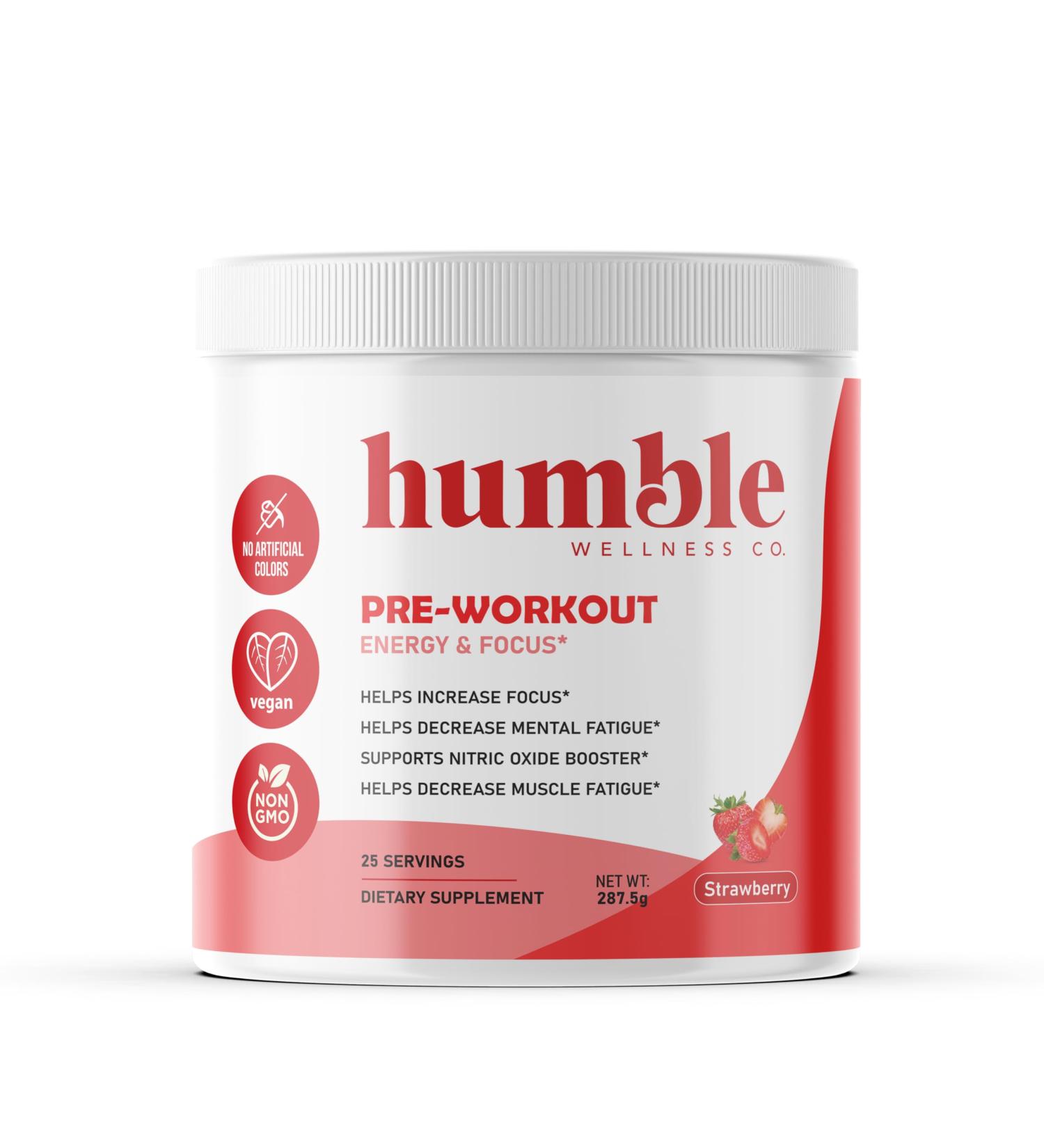 Pre-Workout Powder Berry Blast - Energy Boost with Creatine 150mg Caffeine & Beta-Alanine | 25 Servings - International Shipping - Buy Online on GoSupps.com