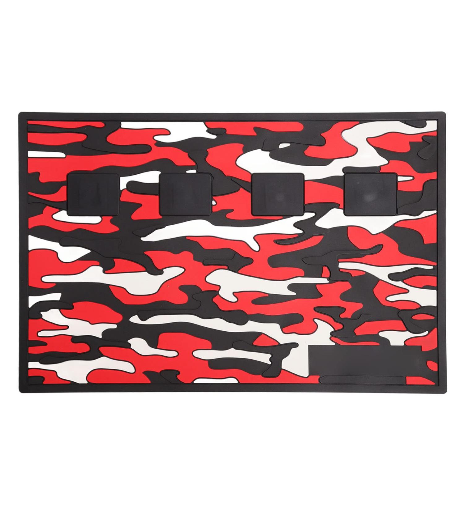 OKJHFD Barber Magnetic Mats Barber Tool Mat Magnetic Prevent Slip Camouflage Pattern Silicone Salon Tool Station Pad for Hair Clipper Scissor - Buy Online on GoSupps.com