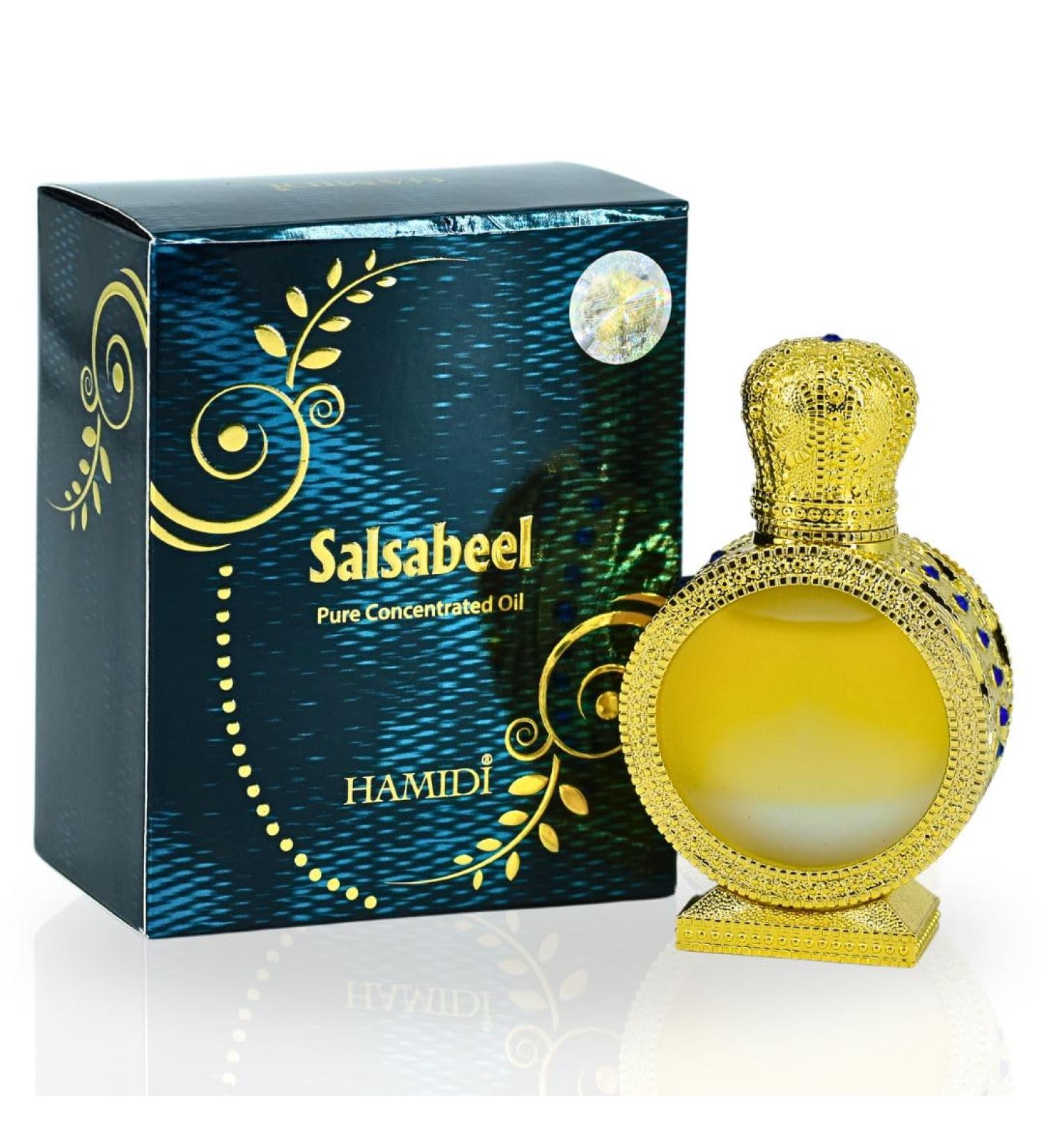 Hamidi SALSABEEL Concentrated Perfume Oils for Women & Men 25ML (0.8 OZ) Enjoy Long Lasting Fragrance Oil Indulge In The Harmonious Blend Of This Arabian Perfume Oil Perfect For Any Occassion - Buy Online on GoSupps.com