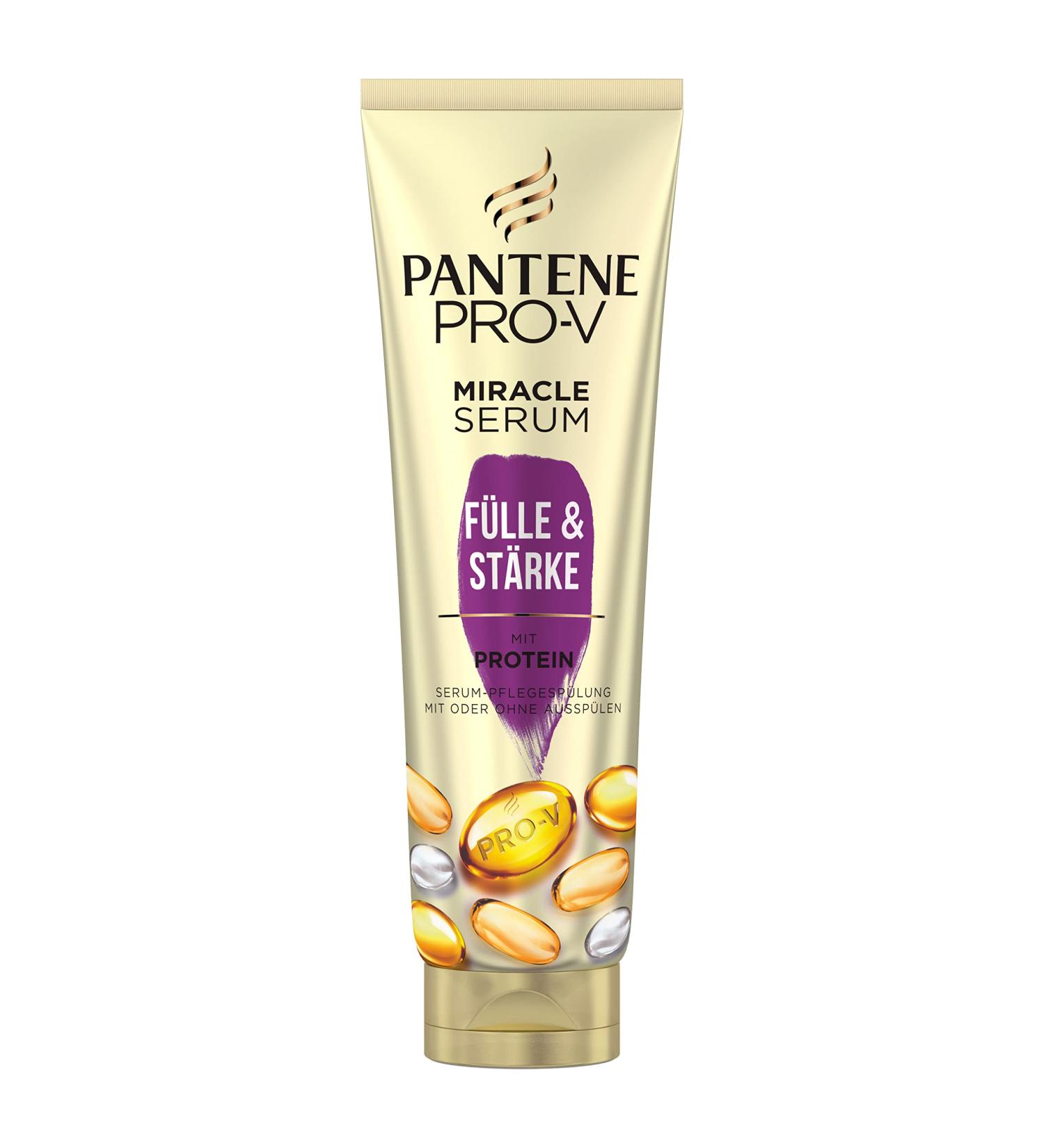 Buy Pantene Pro-V Fullness & Strength Protein Miracle Serum - Boost Volume & Repair Damage - International Shipping Available - Buy Online on GoSupps.com