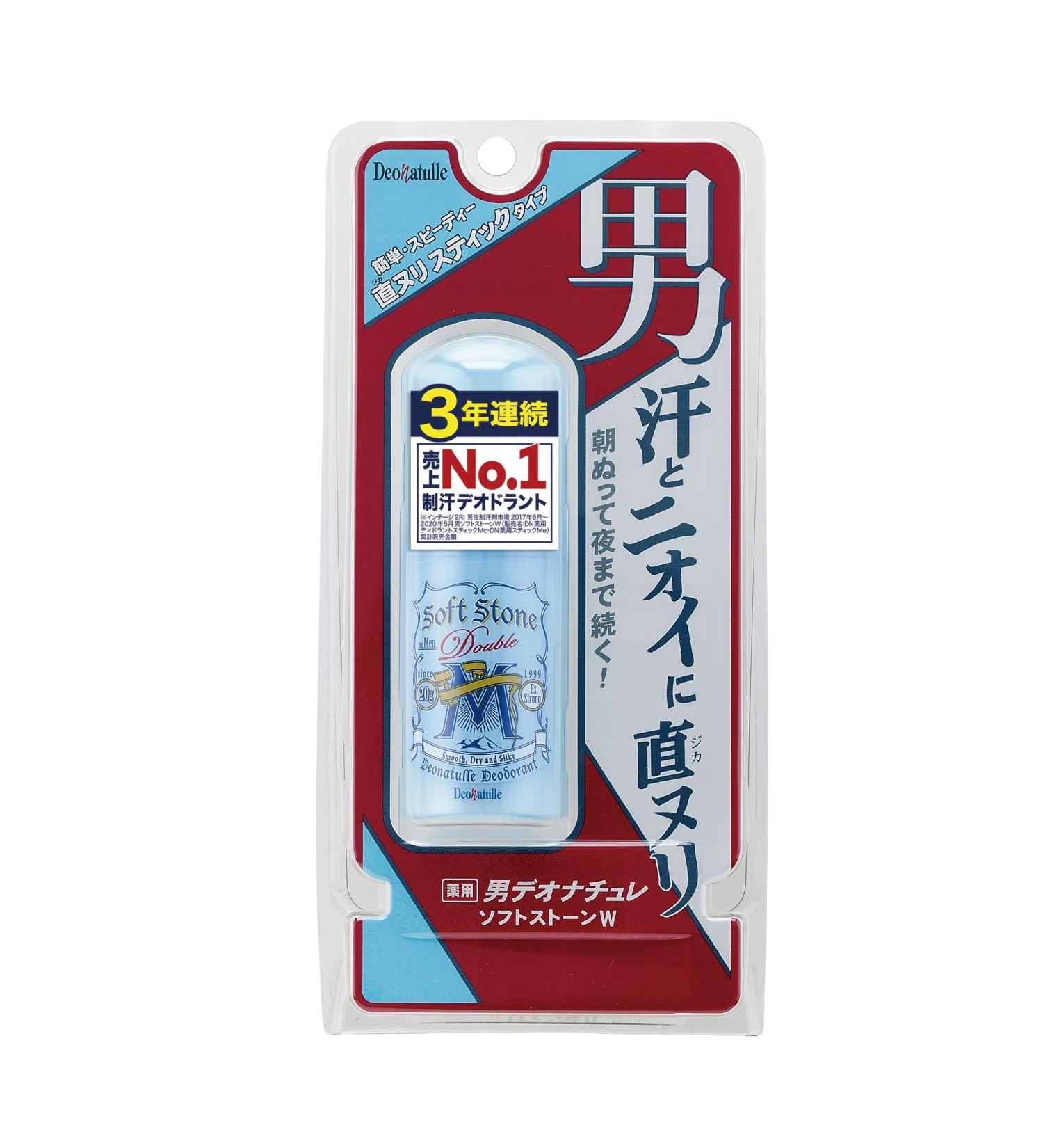 Meta Title: Deonature Man Soft Stone W Men's Armpit Antiperspirant Stick 1 - Spring 2020 Release - Buy Online on GoSupps.com