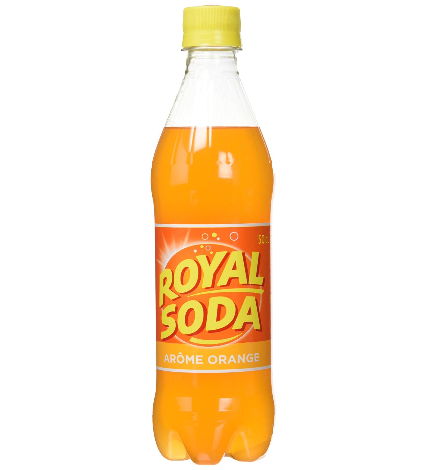 Royal Soda Orange 50 cl - Lot de 4 - Buy Online on GoSupps.com