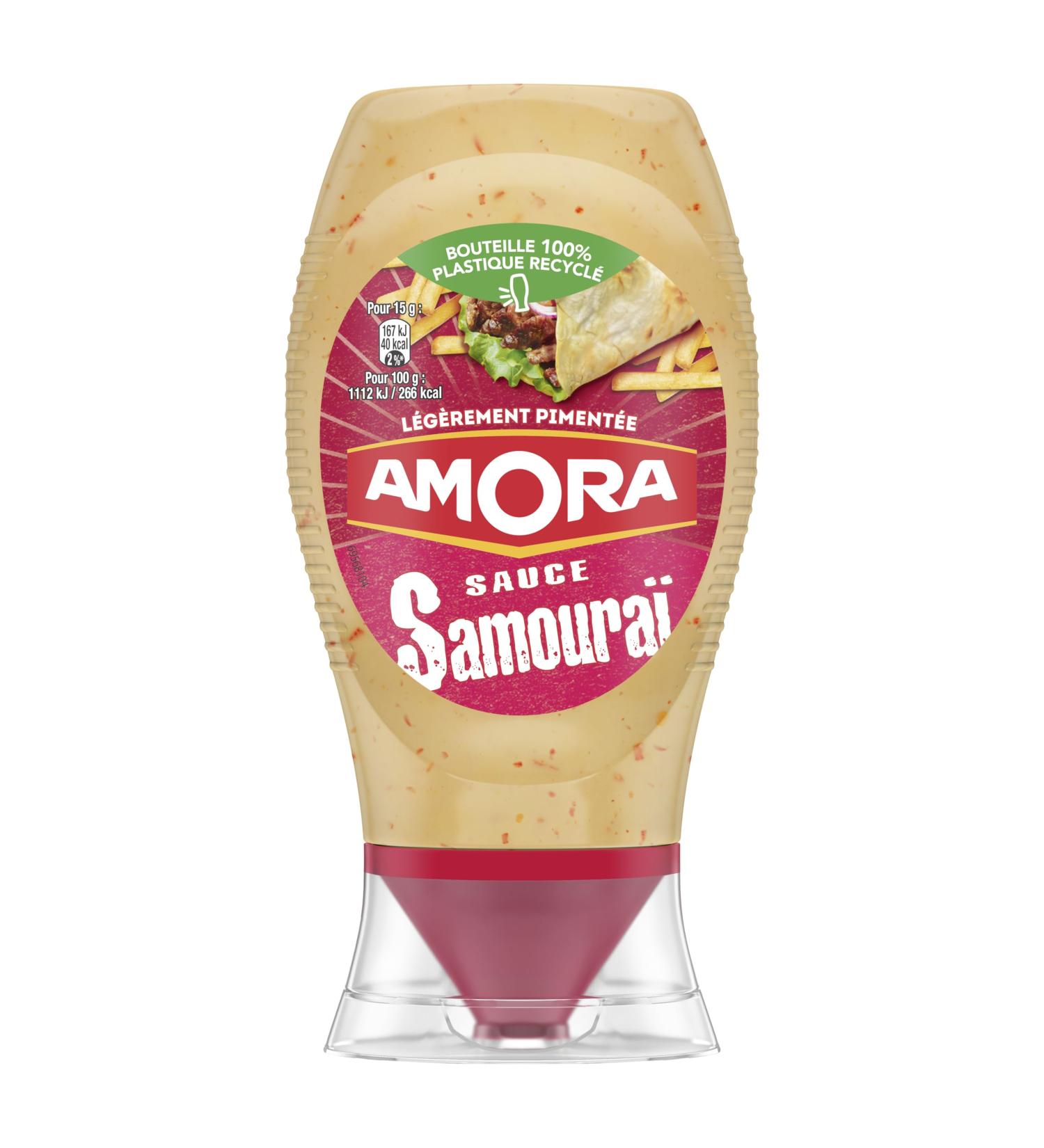 Amora Samurai Sauce Soft Bottle 255g - Buy Online on GoSupps.com