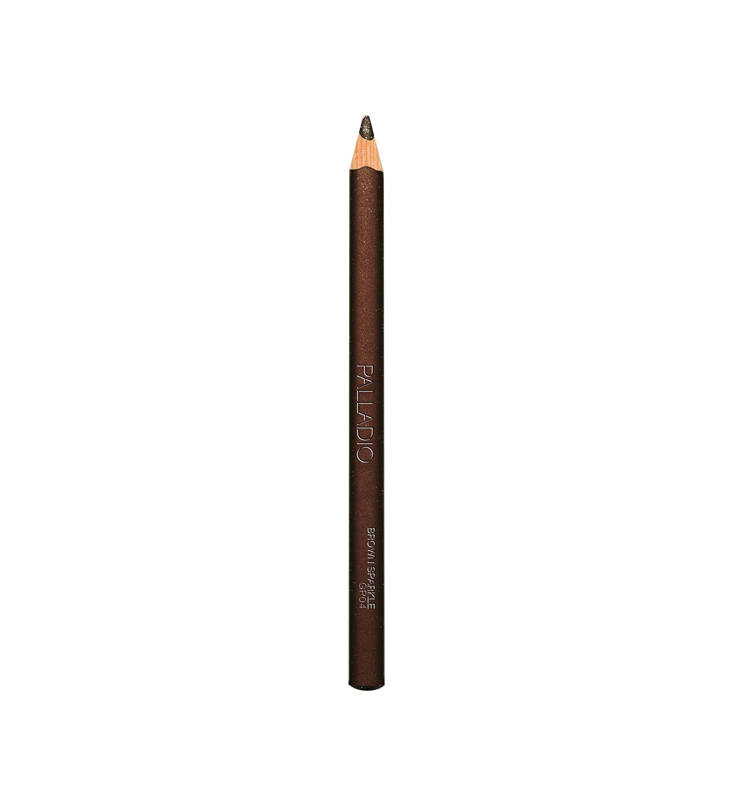 Palladio Glitter Eyeliner Pencil - Longlasting Creamy Shimmer Eye Liner in Brown Sparkle - Buy Online on GoSupps.com