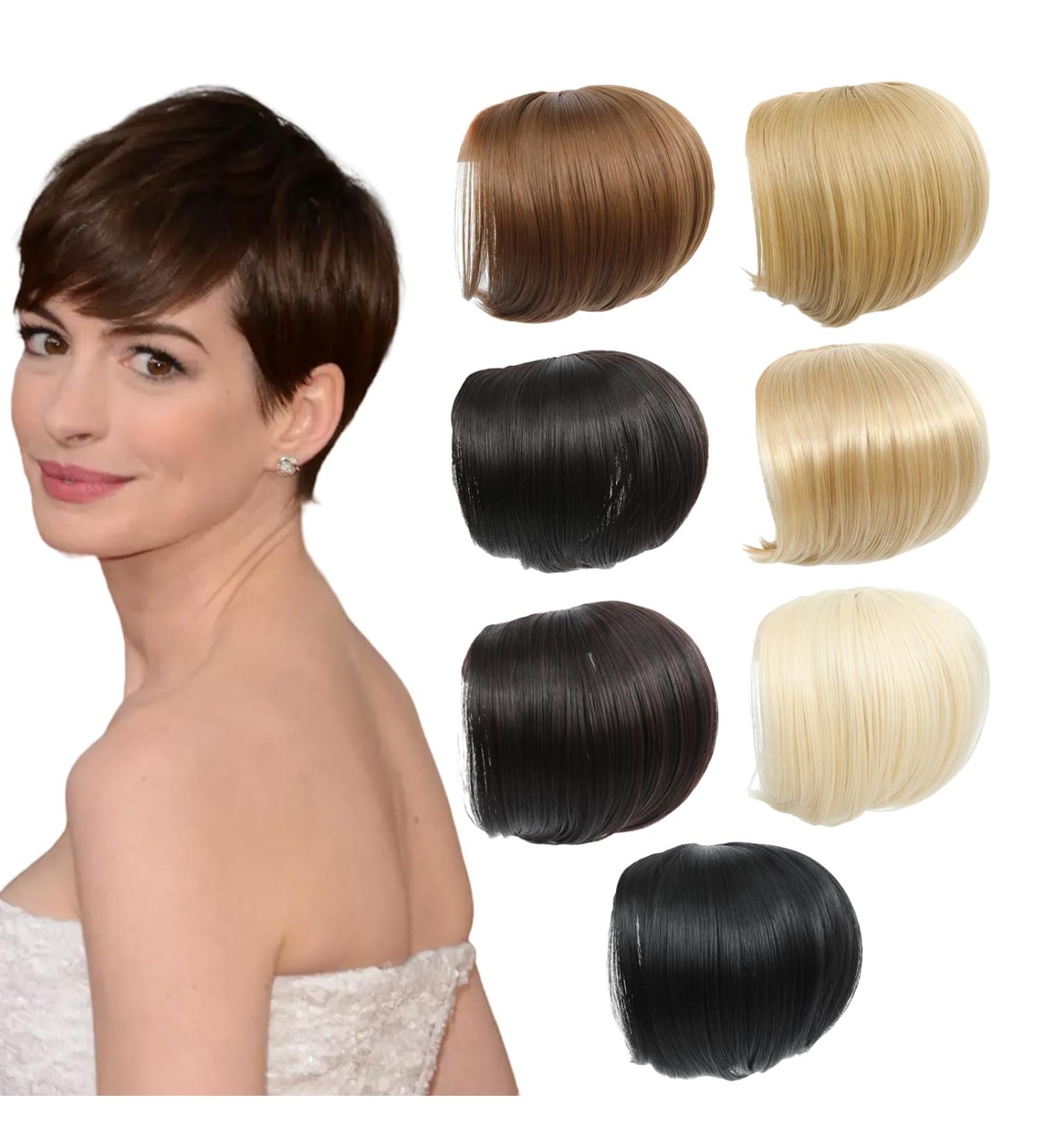 8" Synthetic Hair Topper Wiglet Hair Enhancer 2 Clips in Straight Hair Extensions Hair Closure Piece Hairpieces for Women (2/33 8INCH/20CM) 8INCH/20CM 2/33 - Buy Online on GoSupps.com