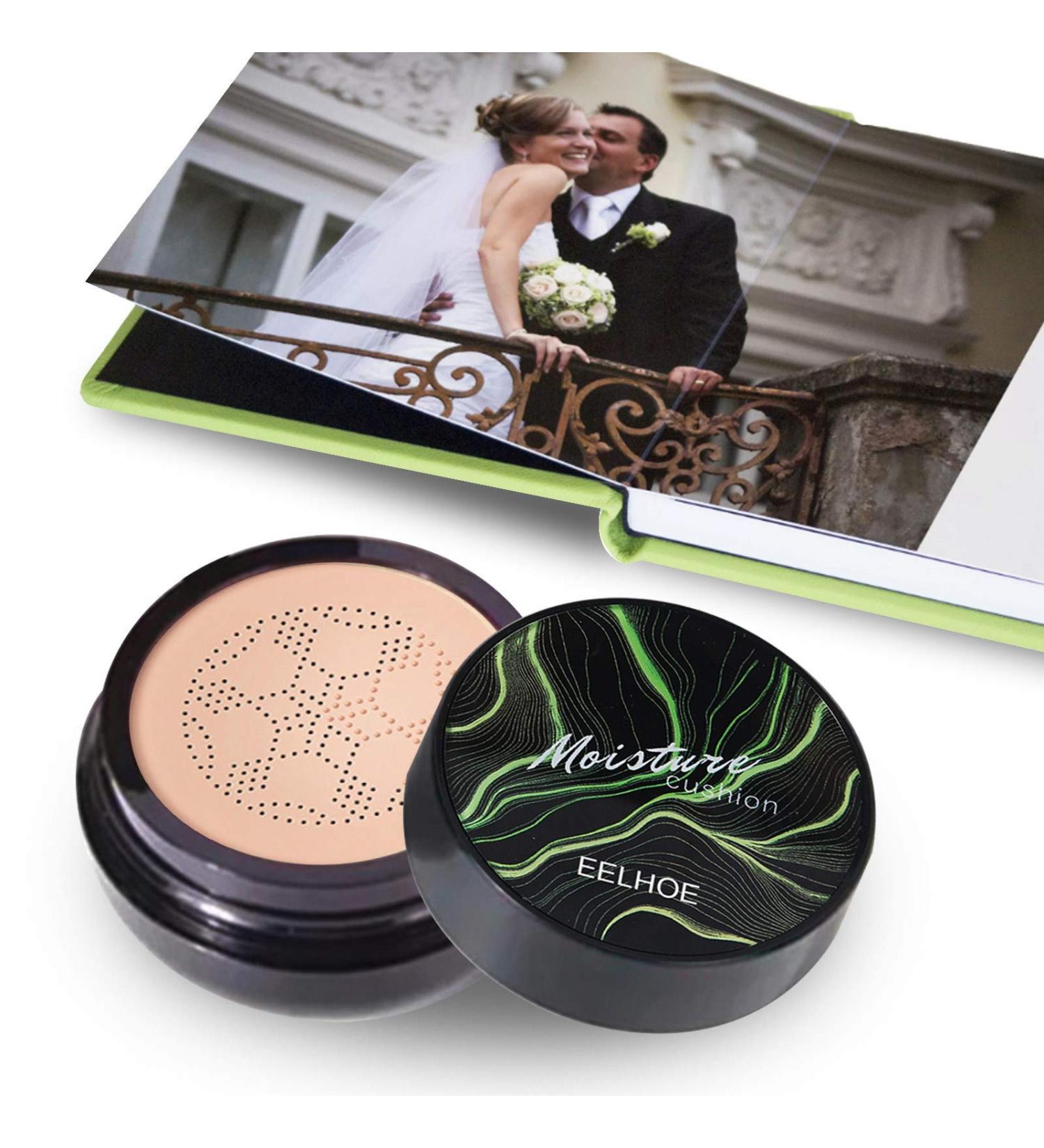 Mushroom Head Air Cushion BB Cream Liquid Foundation CC Cream Concealer Lasting Nude Makeup Even Skin Tone Foundation Moisturizing Brightening Pigment. (Natural) - Buy Online on GoSupps.com