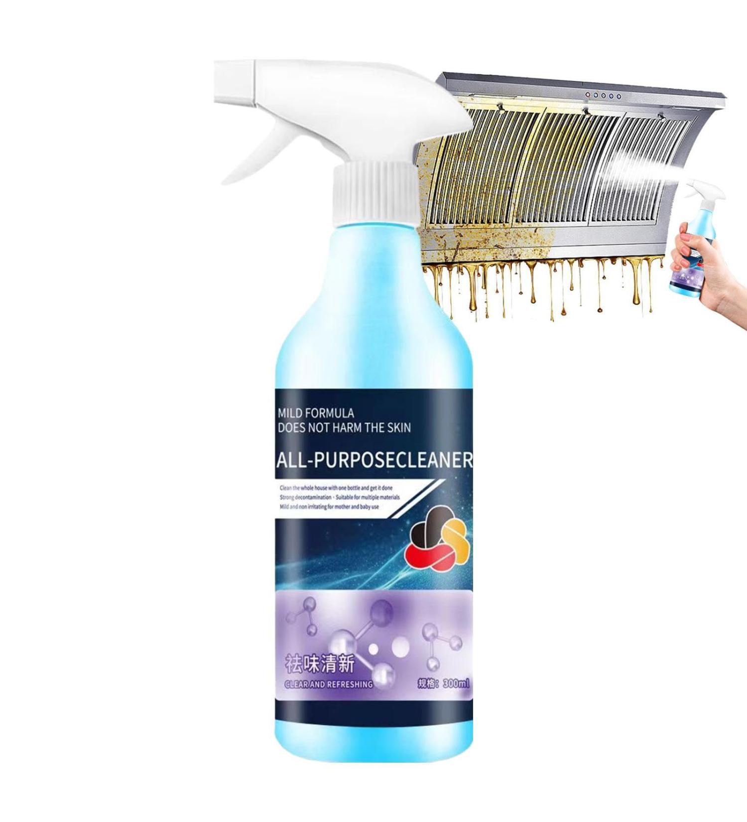 Kitchen Cleaner Spray - Gentle Household Cleaner Multipurpose 300ml Large Capacity - Powerful Cleaning Spray for Bathrooms Bedrooms Dining Rooms Kitchens - Buy Online on GoSupps.com
