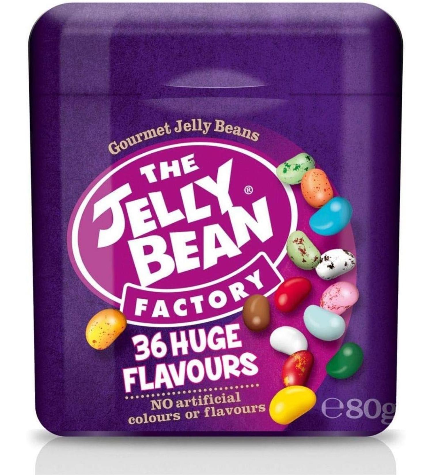 Shop The Jelly Bean Factory 36 Huge Flavours Cup 80g - International Shipping Available! - Buy Online on GoSupps.com