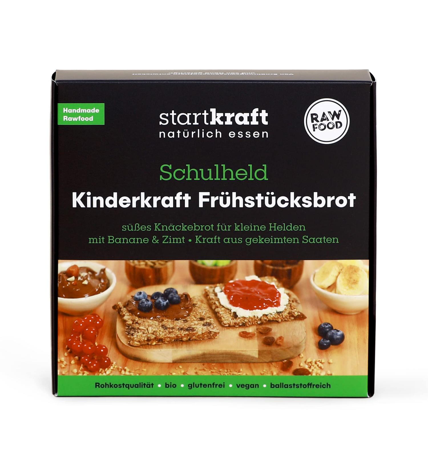 Starting Power Germinated Breakfast Bread - 140g | Vegan & Gluten-Free | Delicious Fiber-Rich Sprouted Oatmeal for a Healthy Start - Buy Online on GoSupps.com