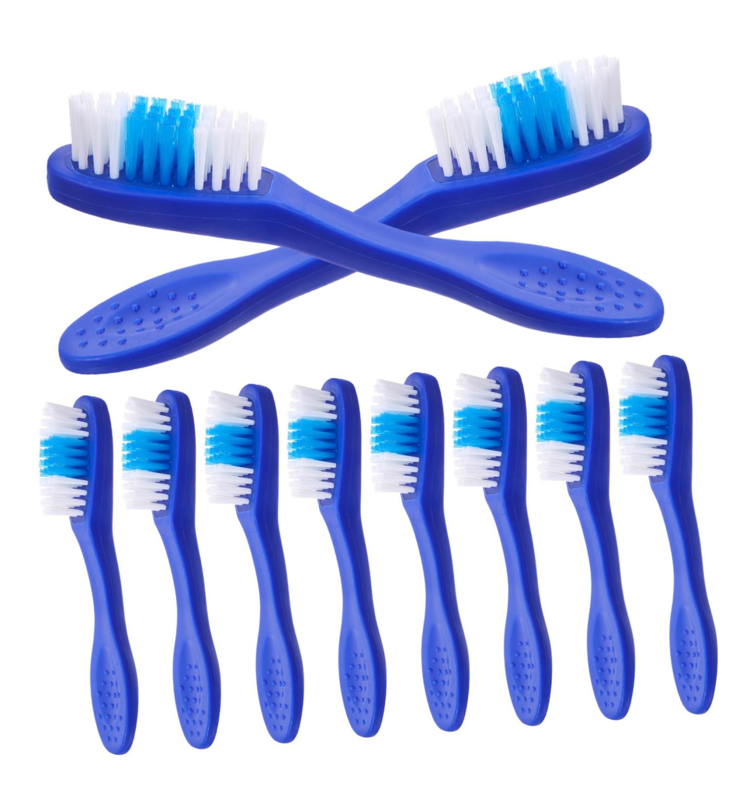 Iwowhero 10-Piece Mini Toothbrush Set | Compact Travel Toothbrushes with Short Handle | Portable Cleaning Tools - Buy Online on GoSupps.com