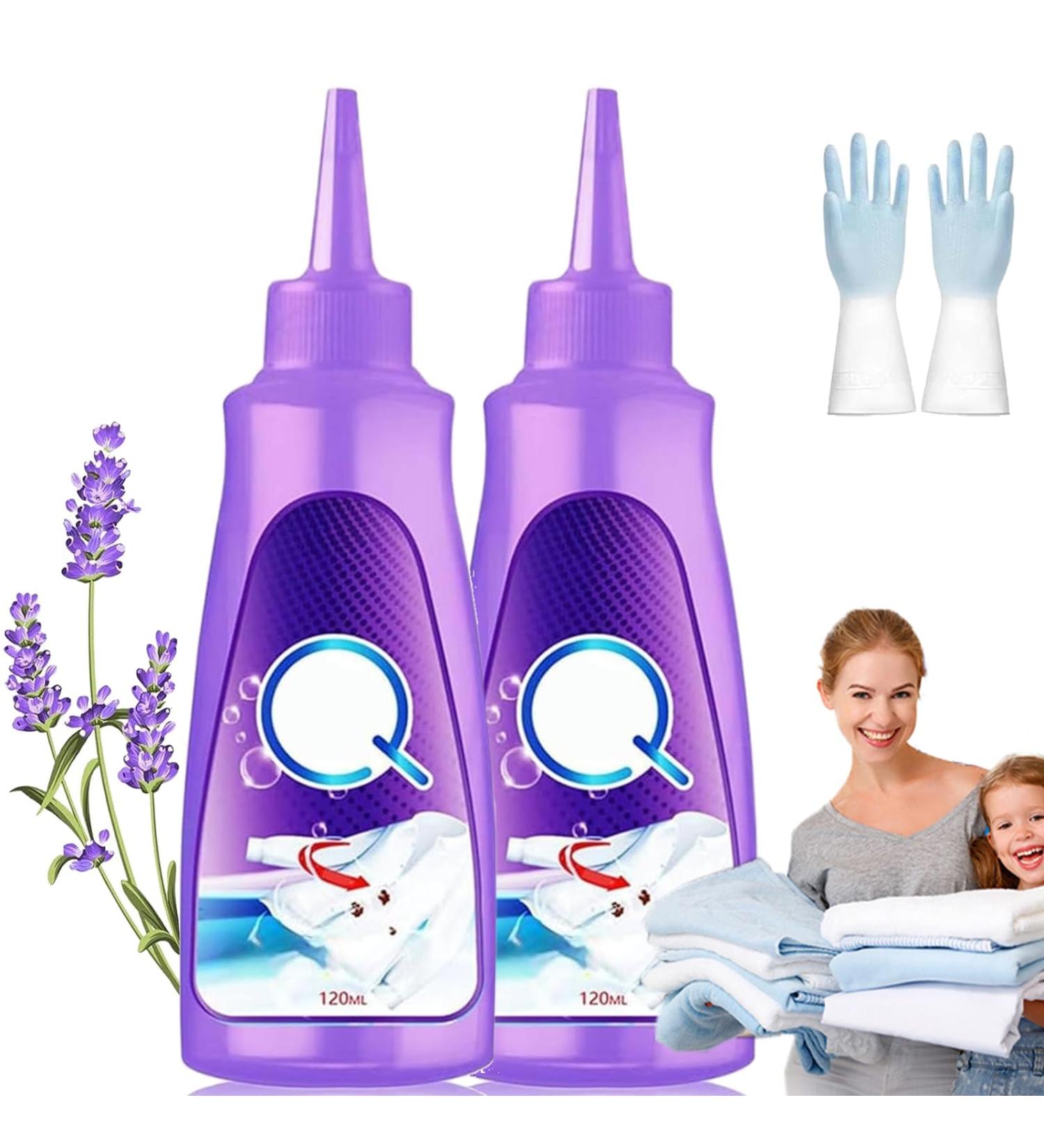 Lakatarina Stain Remover Active Enzyme Laundry Stain Remover Laundry Stain Remover Garment Stubborn Stain Cleaner Oil Remover for All Washable Fabrics (2PCS) - Buy Online on GoSupps.com