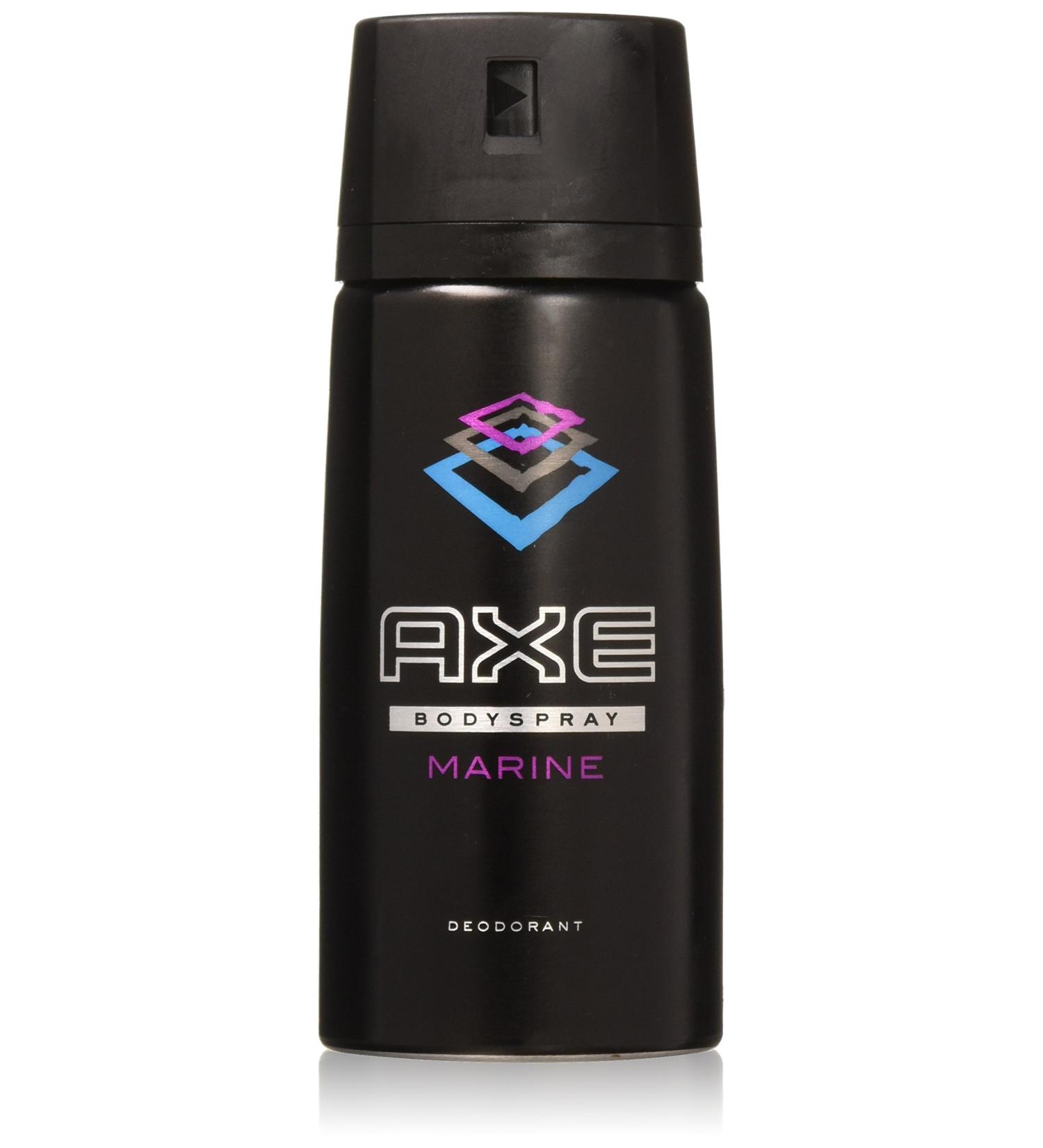 AXE Marine Deodorant Body Spray (150ml) - Pack of 3 | Long-Lasting Freshness & International Shipping - Buy Online on GoSupps.com