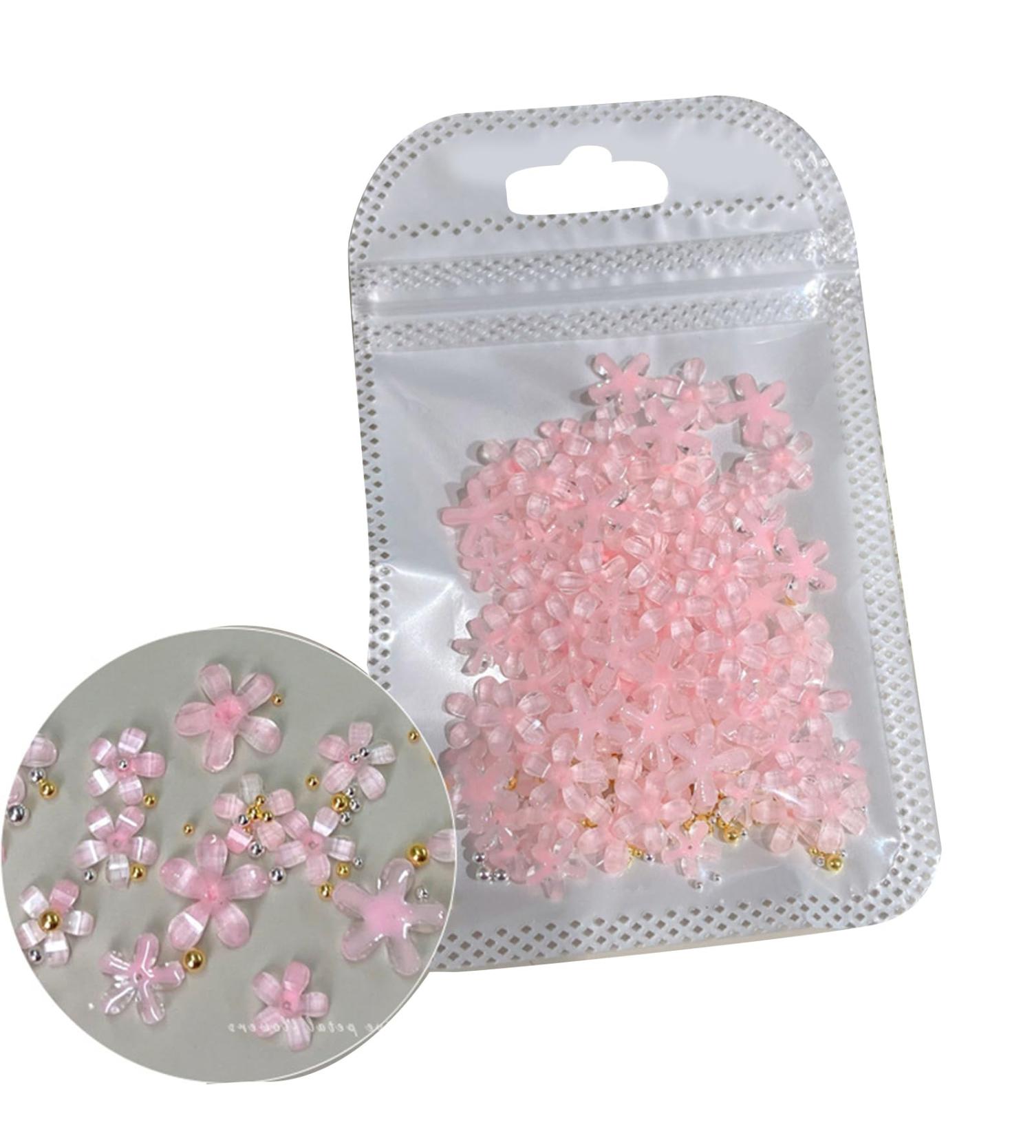 White Flower Nail 3D Flower Nails Art Resin Nails Supplies Manicure Accessories Nail Decorations 3d Flower Nails Art White Flower Nail Jewelry Accessories - Buy Online on GoSupps.com