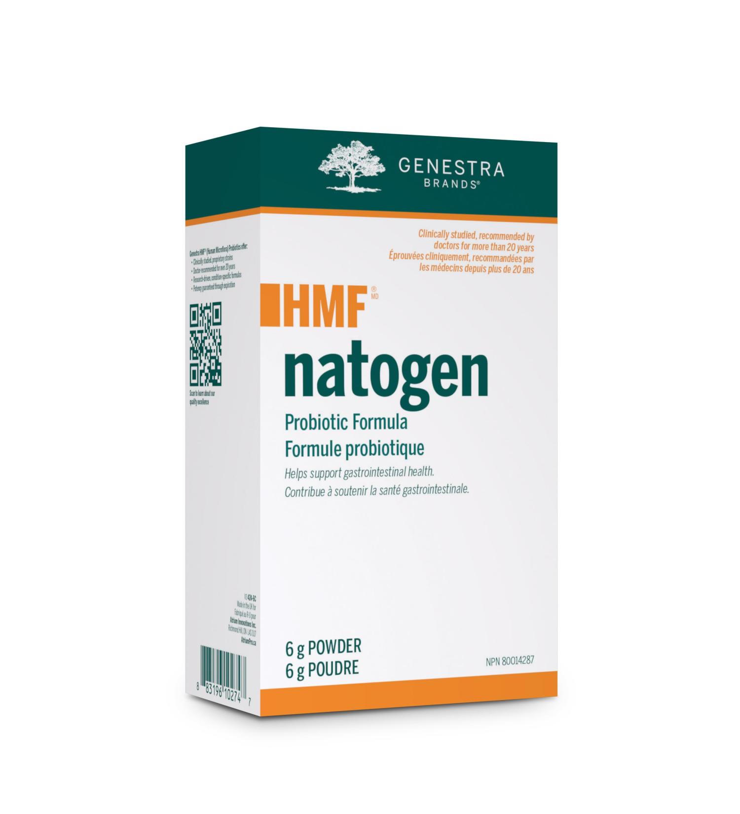 Genestra Brands - HMF Natogen - Probiotic Formula - supports Intestinal Health in Young Children - 6 Grams Powder - Buy Online on GoSupps.com