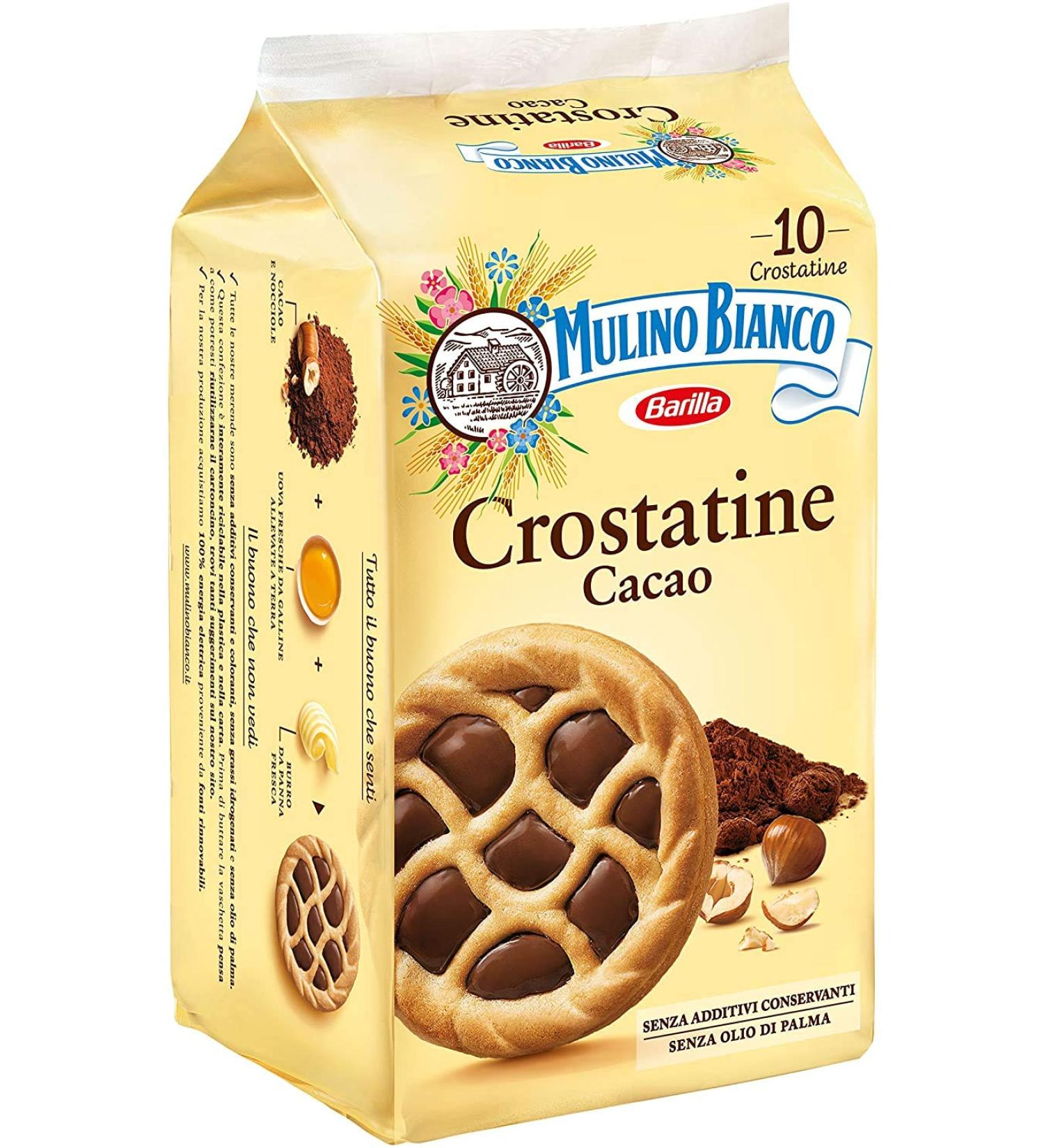 Mulino Bianco Mulino Bianco Cocoa Crates 400 g Pack of 10