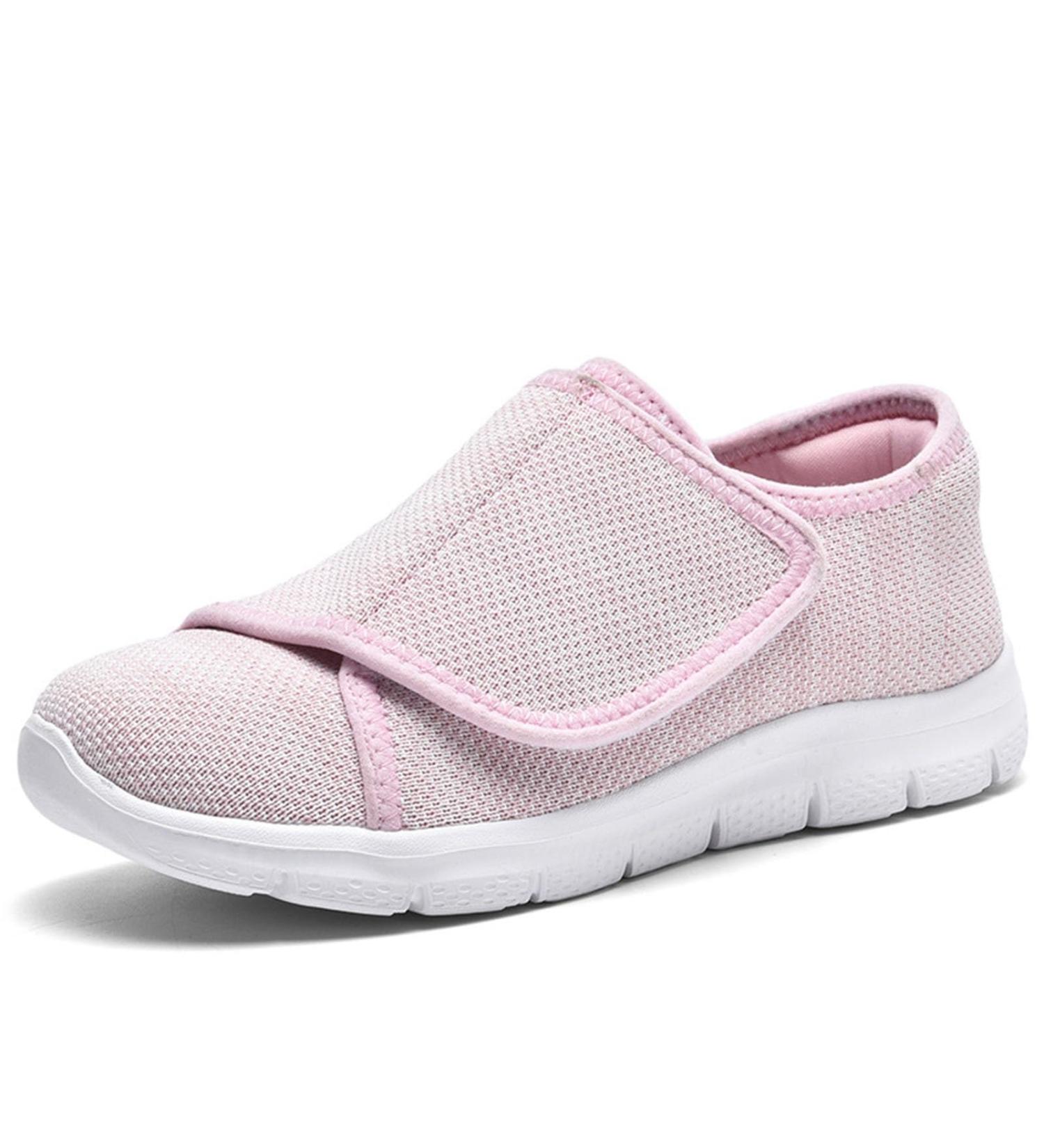 Neuropathy Shoes for Women - Extra Comfortable & Wide Bunions Arthritis Diabetic Relief - 8.5 Pink - Buy Online on GoSupps.com
