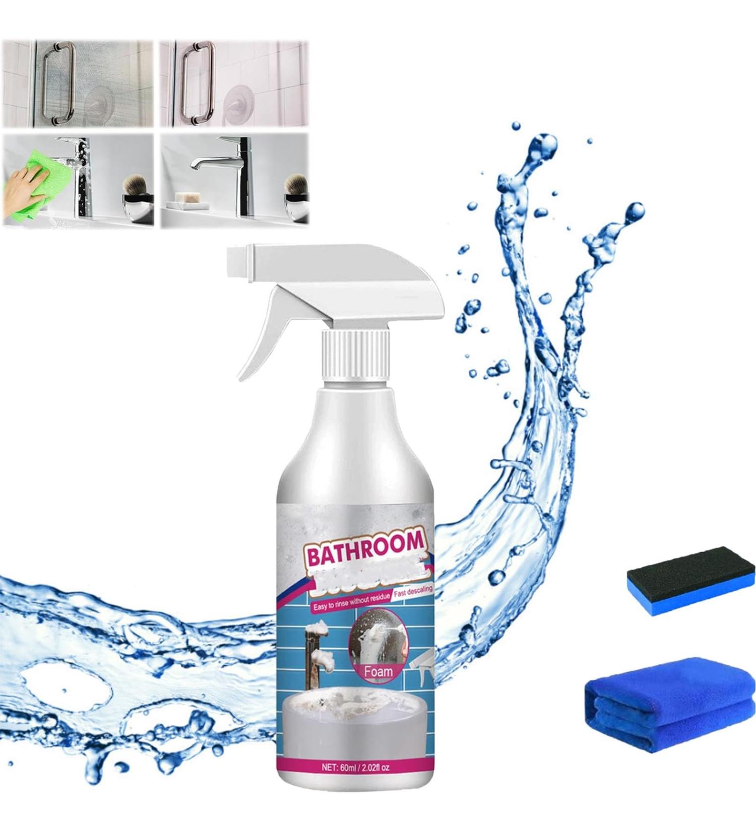 Luckydogs Multipurpose Bathroom Foam Cleaner Luckydogss Bathroom Foaming Cleaner Stubborn Stains Cleaner 60ml Bathroom Foam Cleaner Spray(1pc) 1 count (Pack of 1) Clear - Buy Online on GoSupps.com