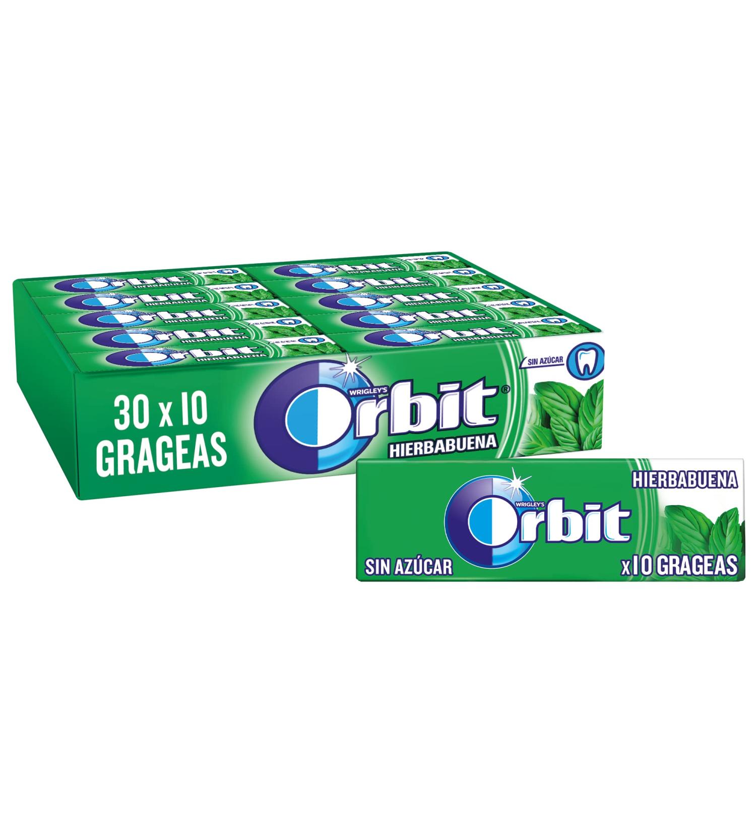Buy Orbit Dragee Spearmint 14g - Refreshing Chewing Gum | International Shipping Available - Buy Online on GoSupps.com