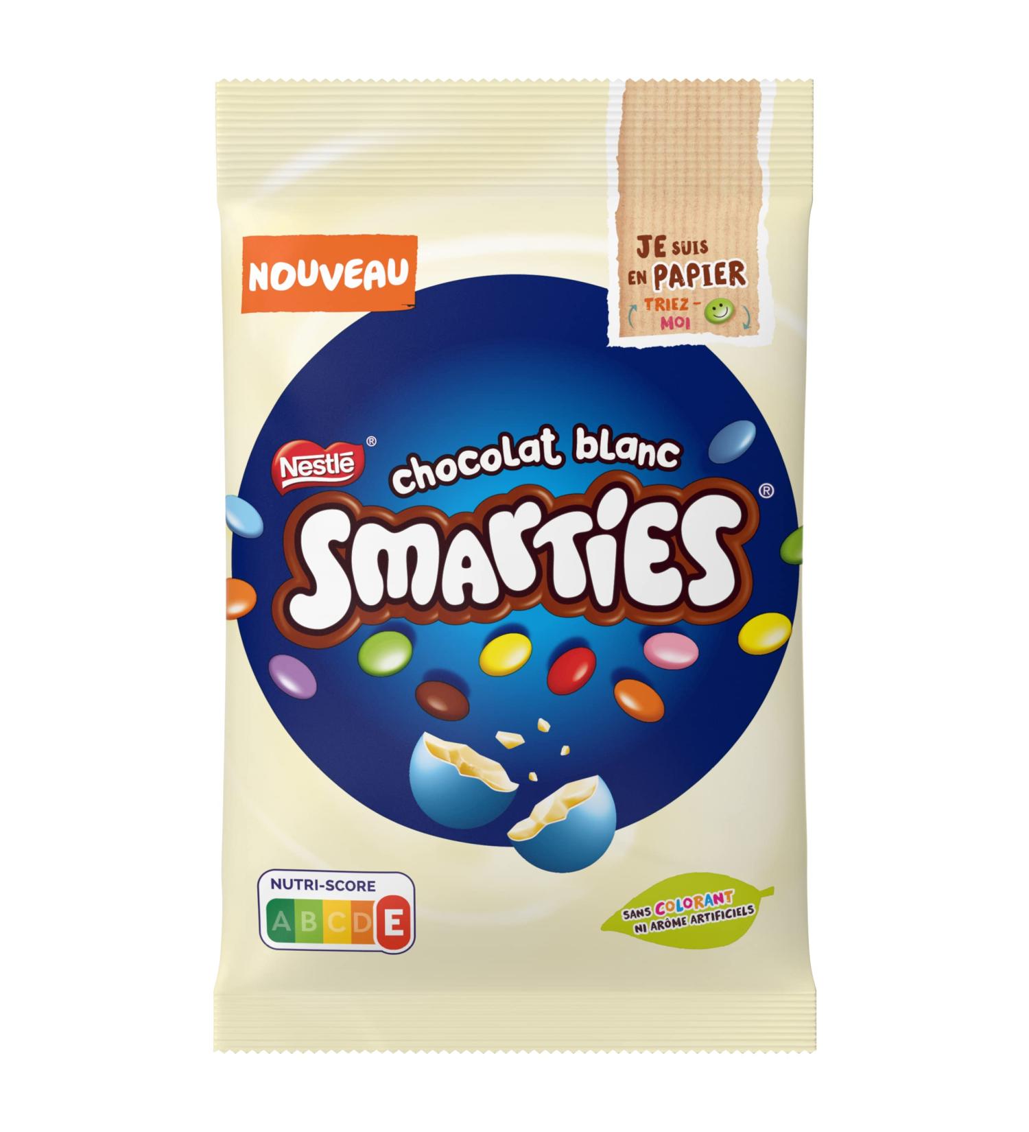 Smarties White Mini Candy White Chocolate 250 g - Buy Online on GoSupps.com