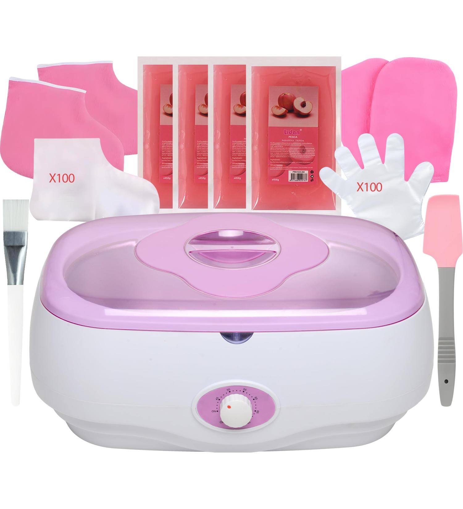 Bain de Paraffine Electrique 5L - Bain de Cire pour Mains et Pieds avec Soulagement Douleurs Musculaires/Arthrite Hydratation Intense Peau S che - Soin Spa Chez Vous & Salon de Beaut Professionnel - Buy Online on GoSupps.com