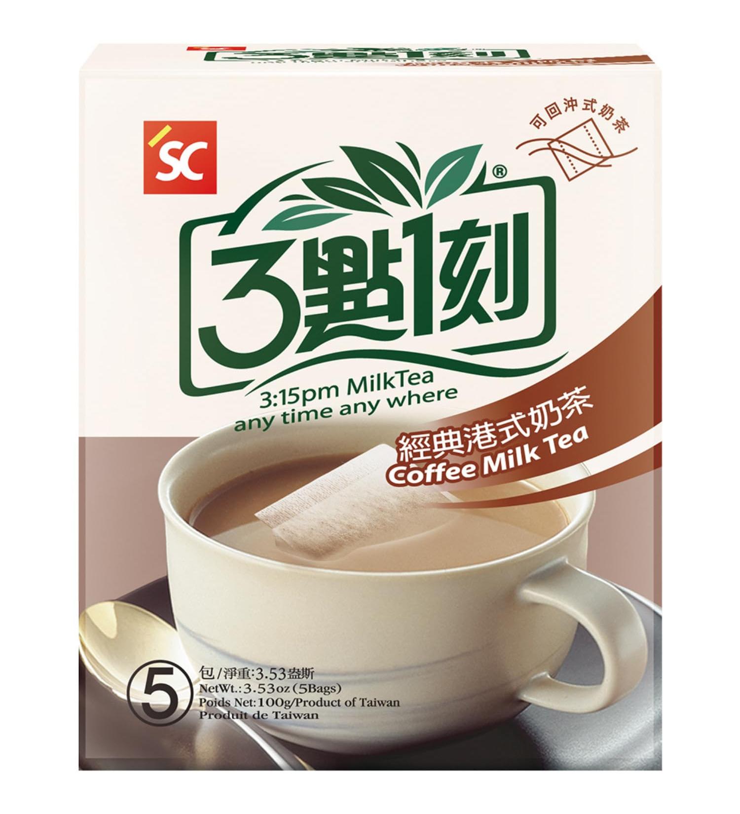 3:15 PM Hong Kong Style Coffee Milk Tea Multipack - 24 x 100g | International Shipping - Buy Online on GoSupps.com