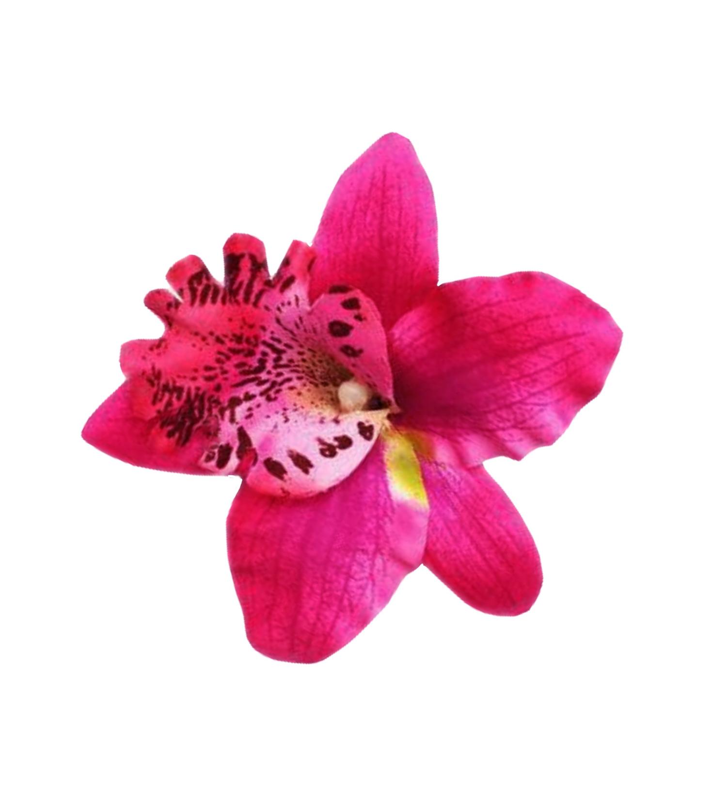 Buy Diawell Orchid Hair Flower Clip - Pink Blossom Corsage Hair Accessory for Weddings & Events - International Shipping Available - Buy Online on GoSupps.com
