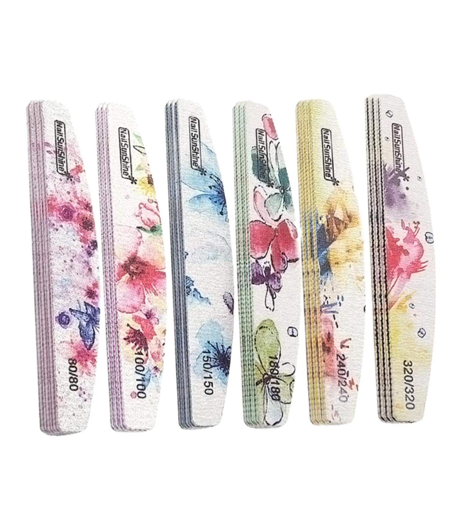 FRCOLOR 18 Pieces Manicure File Nail Art Shiner Buffer Nail Board Nail File Nail File for Acrylic Nails Nail Files Manicure Tool Sanding Bar Nail Shape File Care Understanding - Buy Online on GoSupps.com